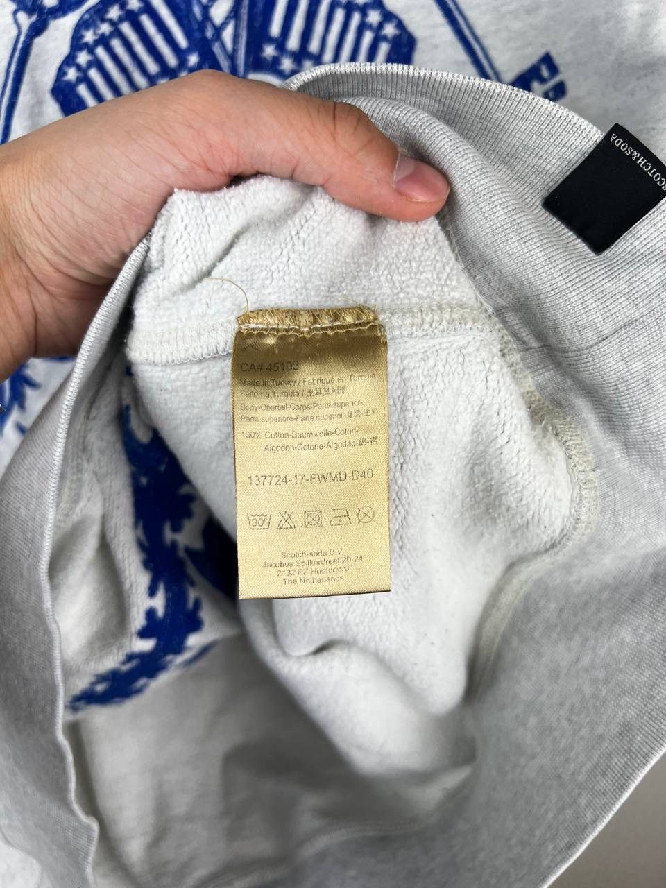 Scotch & Soda Scotch Soda luxury sweatshirt size XL Size US XL / EU 56 / 4 - 3 Thumbnail