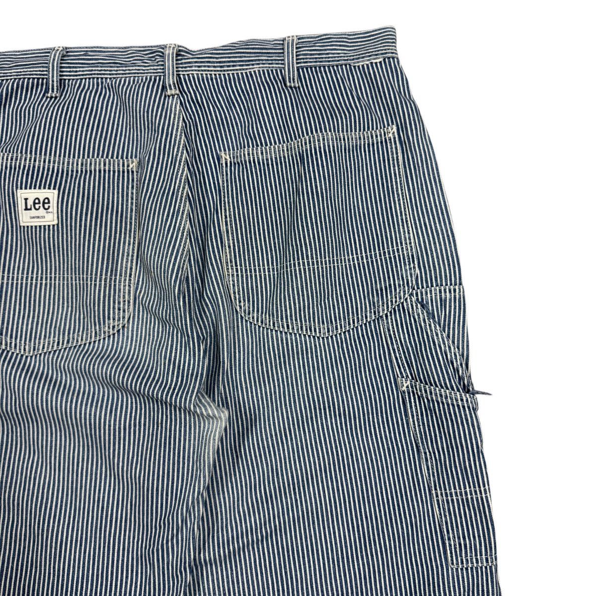 Lee Vtg🔥90’s Lee Hickory Men Workwear Carpenter Pants Size US 36 / EU 52 - 16 Thumbnail