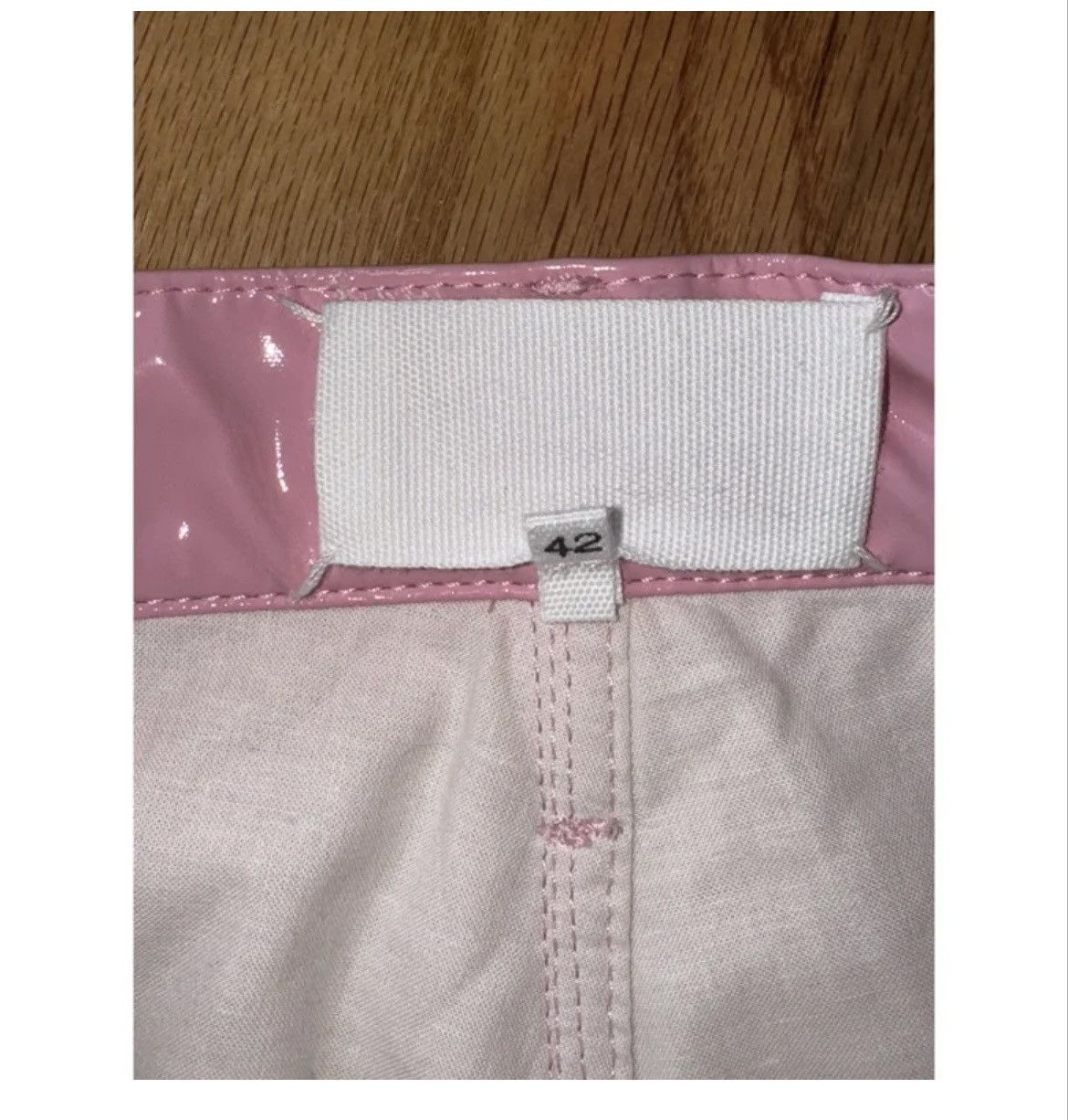 Maison Margiela Maison Margiela Pink Vinyl Pants - SS19 Runway Size 28" / US 6 / IT 42 - 4 Thumbnail