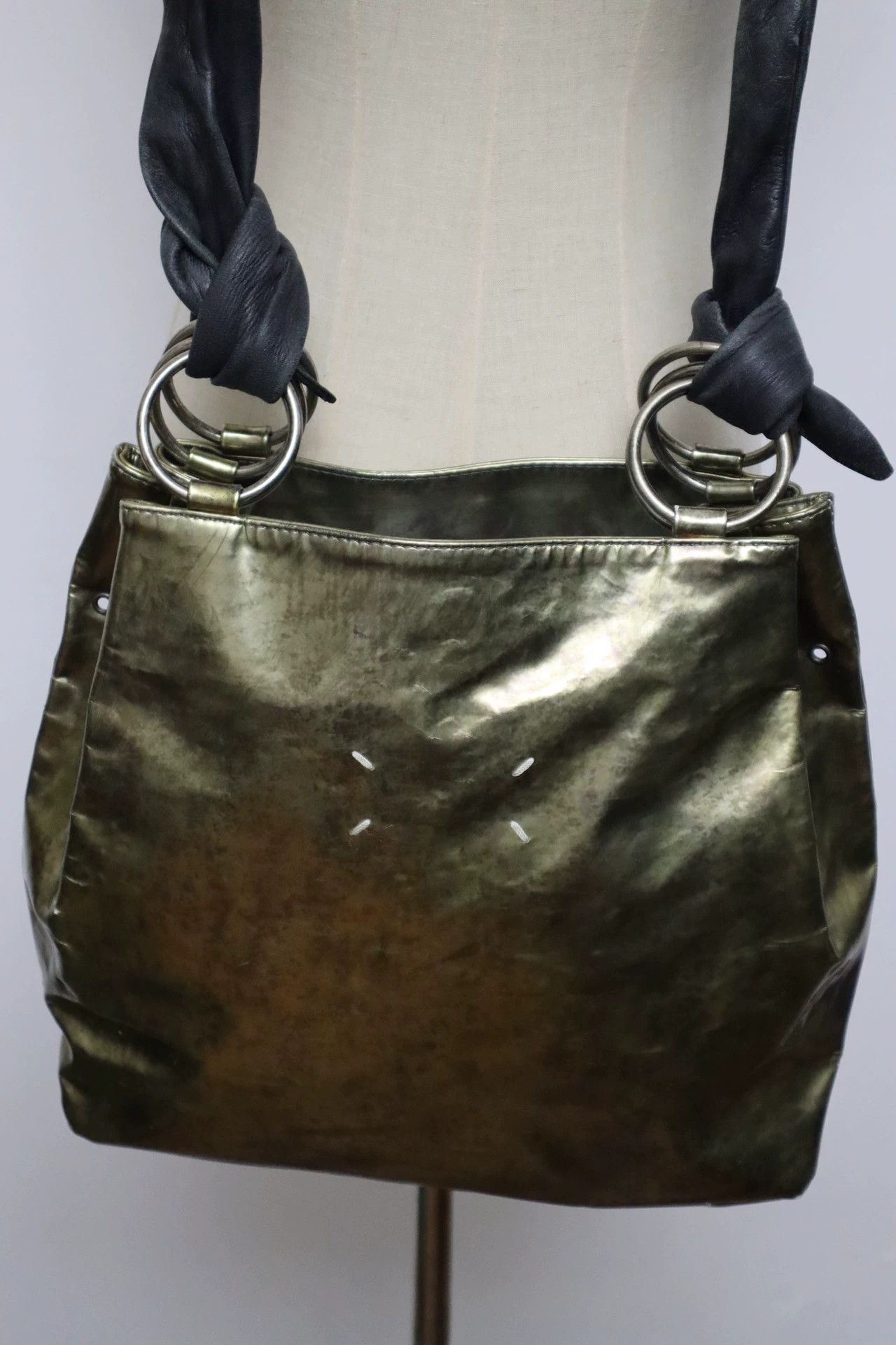 Maison Margiela Maison Martin Margiela | Original Gold-Plated Crossbody Bag Size ONE SIZE - 2 Thumbnail