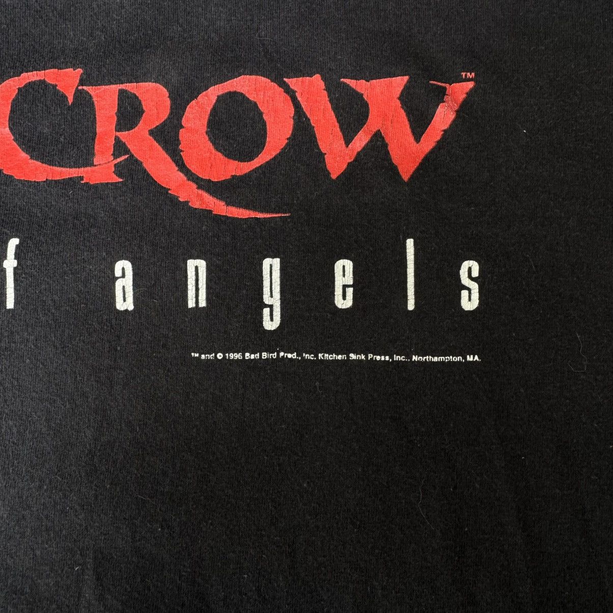 Other Vintge 1996 The Crow Movie T-shirt Fruit of the Loom Size US XL / EU 56 / 4 - 7 Thumbnail