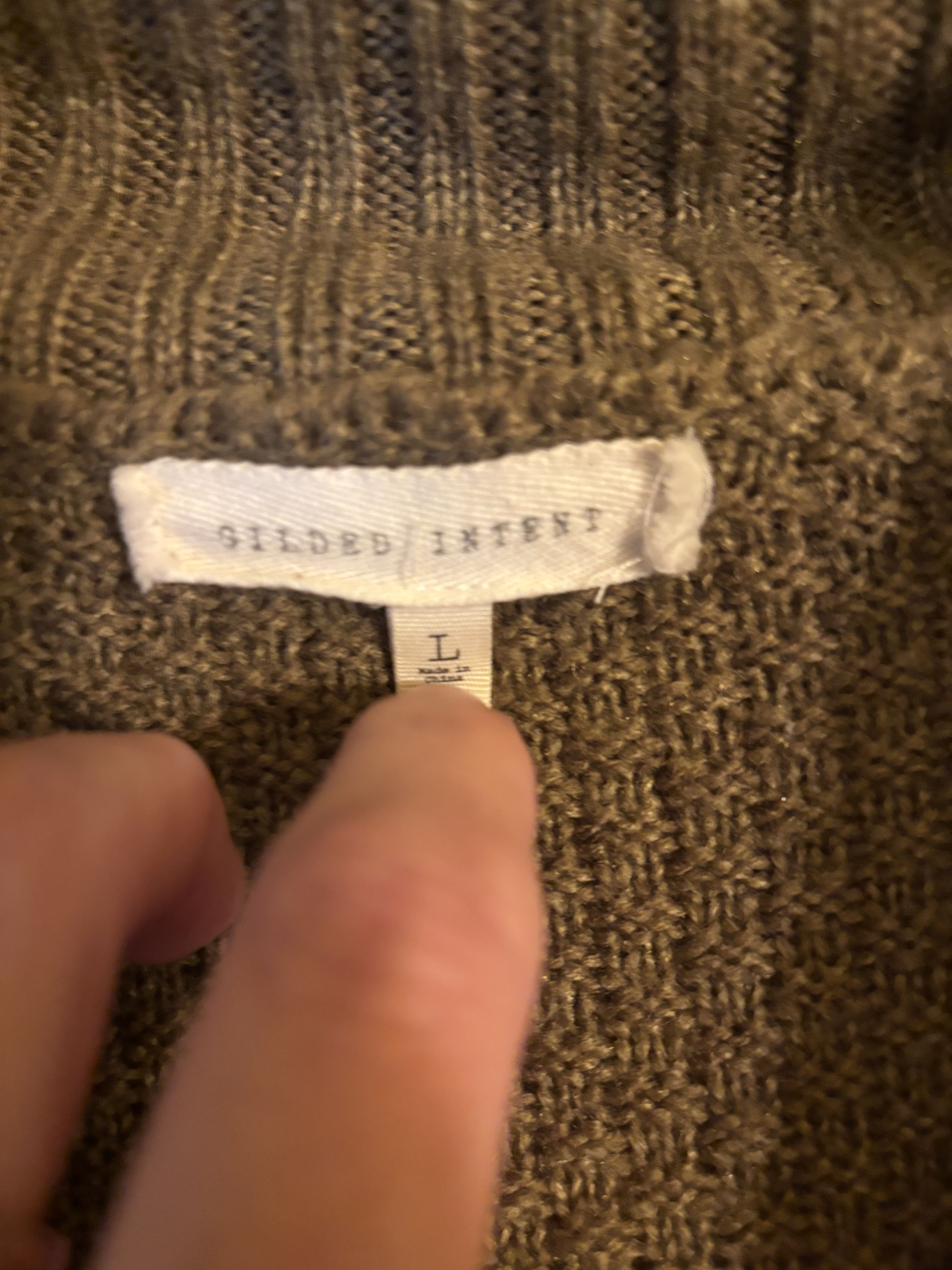 Buckle Black Buckle Guilded Intent Half Sweater Size L / US 10 / IT 46 - 2 Thumbnail