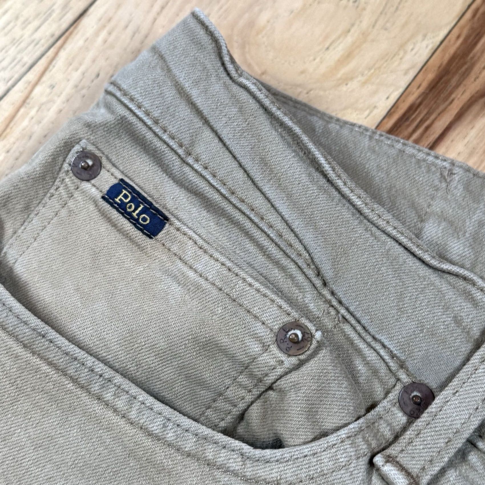 Polo Ralph Lauren Polo Ralph Lauren Jeans Slim Straight 36x30 Mens Khaki Brown Brown Varick Slim Straight 36 Inseam 30 Mens Jeans Size US M / EU 48-50 / 2 - 7 Thumbnail