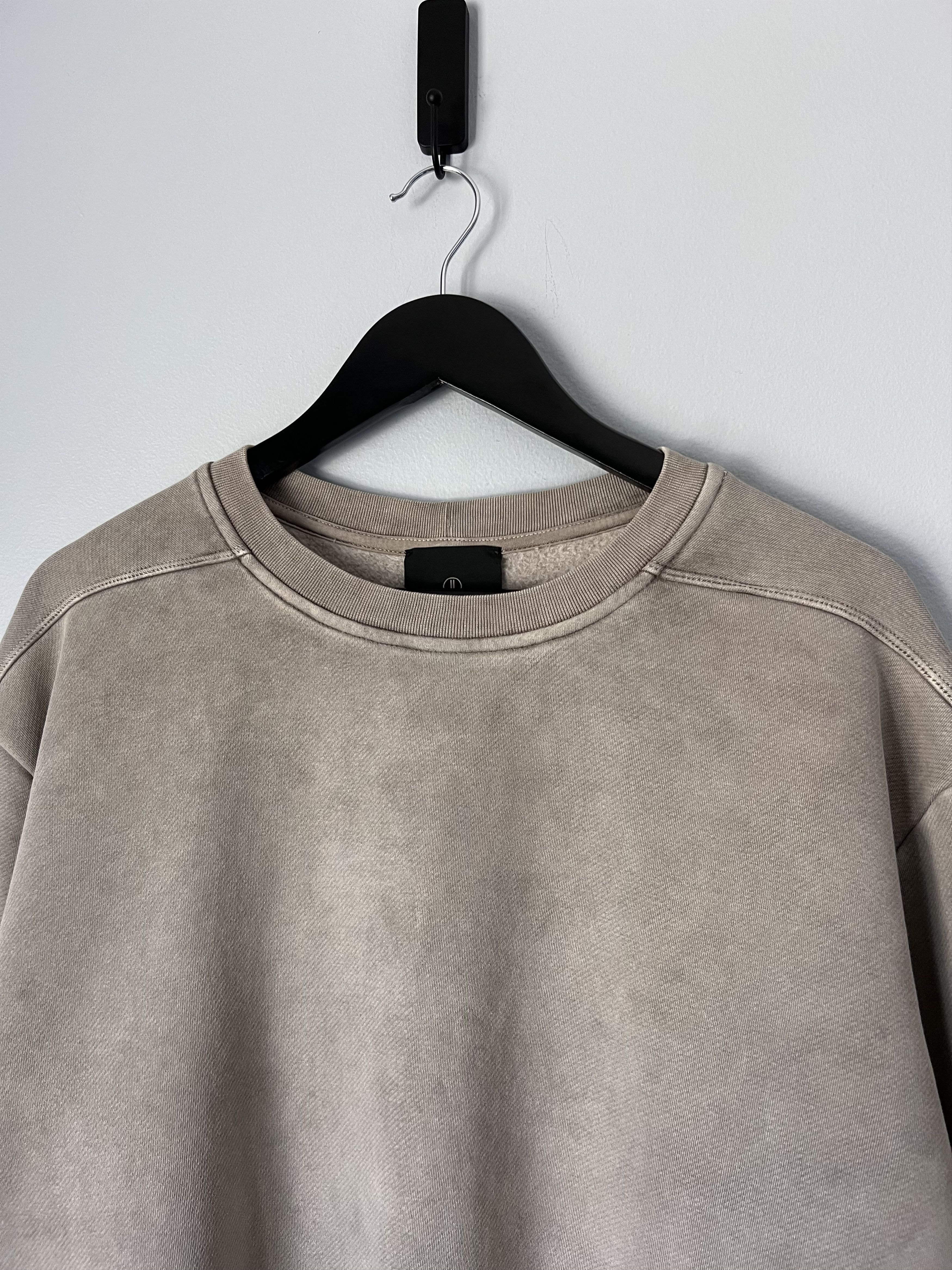 Moncler × Rick Owens Rick Owens Moncler Subhuman Cutout Sweatshirt Acid Degrade Size US L / EU 52-54 / 3 - 2 Thumbnail