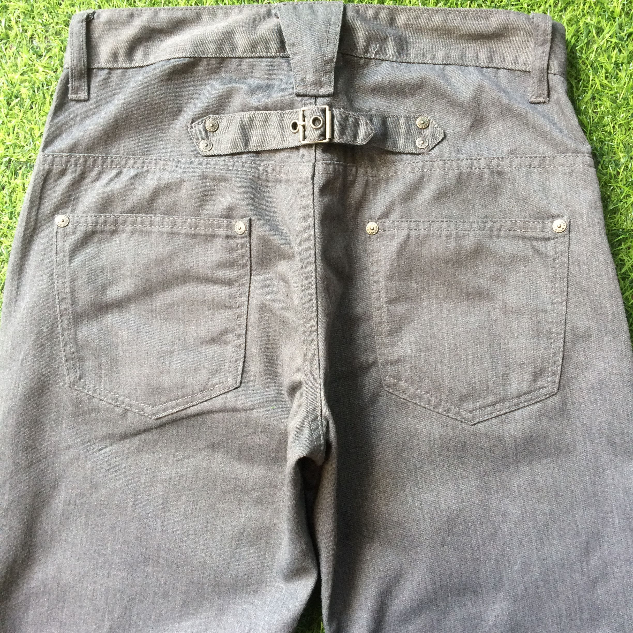Japanese Brand Japanese Multi Zipper Pants #D-364 Size 24" / US 00 / IT 34 - 2 Thumbnail