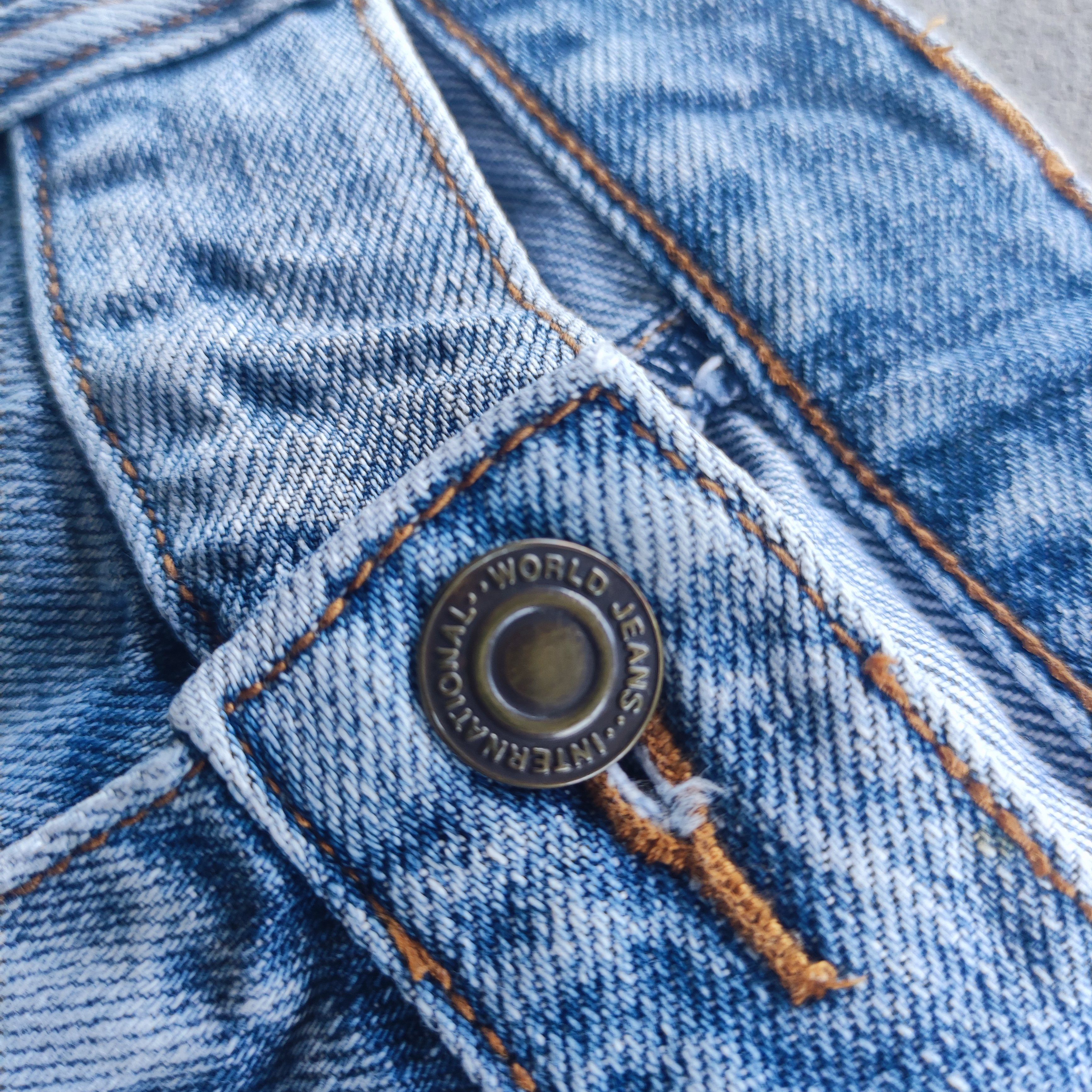 Japanese Brand Vintage Japanese Brand Jeans Faded Ripped Pants Size US 34 / EU 50 - 8 Thumbnail