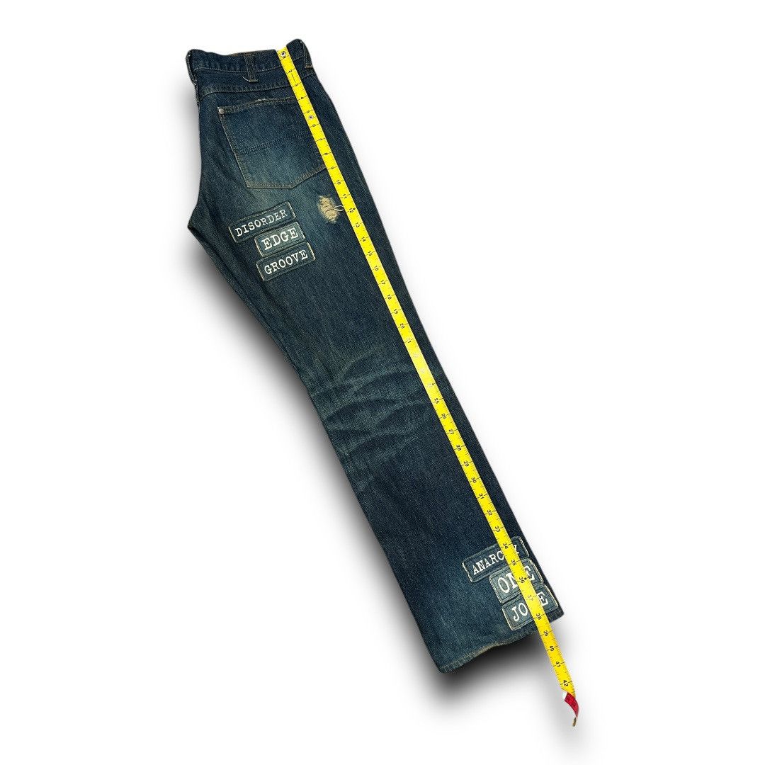 Japanese Brand × Number (N)ine NUMBER NINE DISTRESSED AND PATCHES JAPANESE BRAND DENIM Size US 31 - 19 Thumbnail