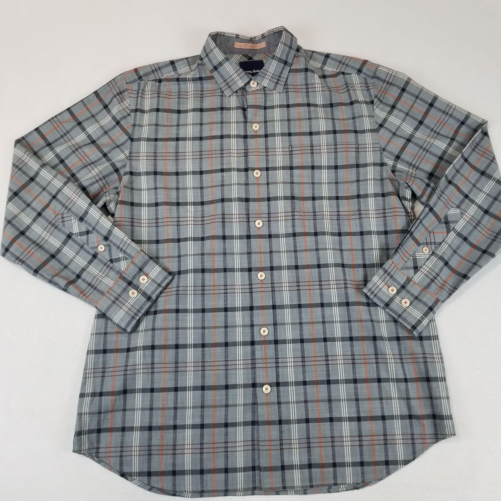 Tommy Bahama Tommy Bahama Shirt Mens Medium Plaid Button Up Casual Size US M / EU 48-50 / 2 - 12 Thumbnail