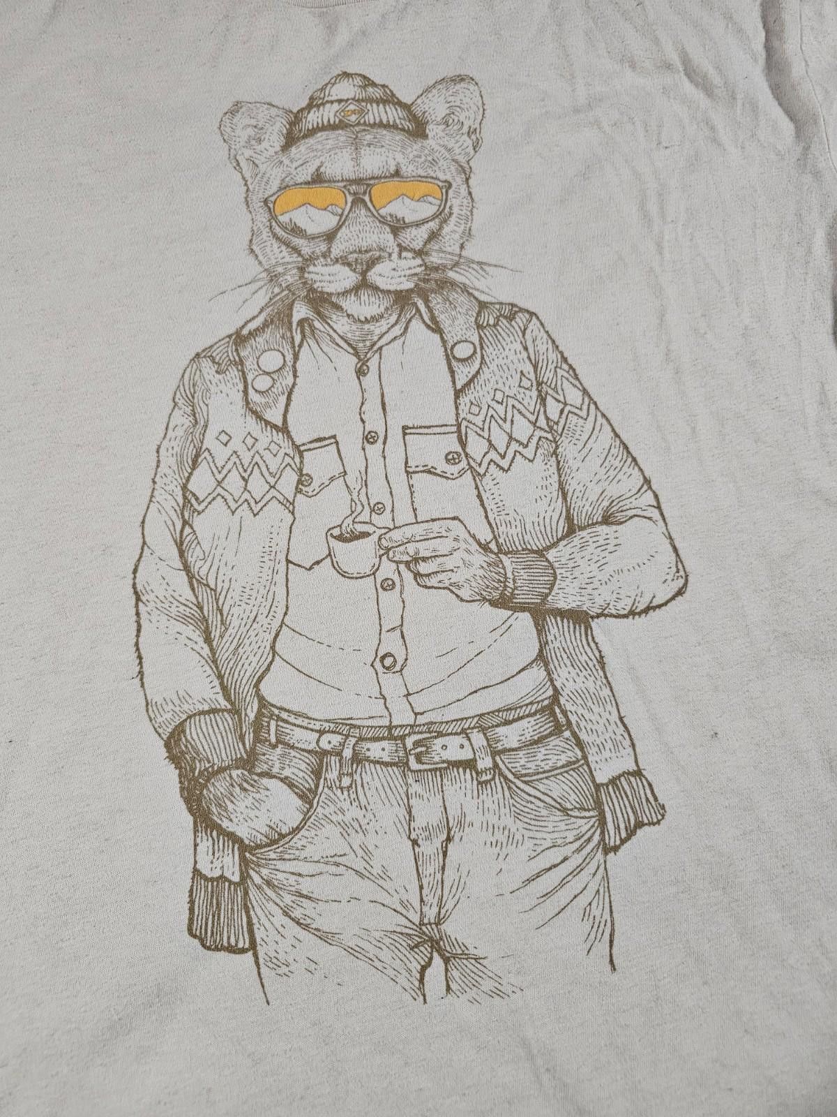 Other Meridian Line Hipster Mountain Lion t-shirt Large Size US L / EU 52-54 / 3 - 2 Thumbnail
