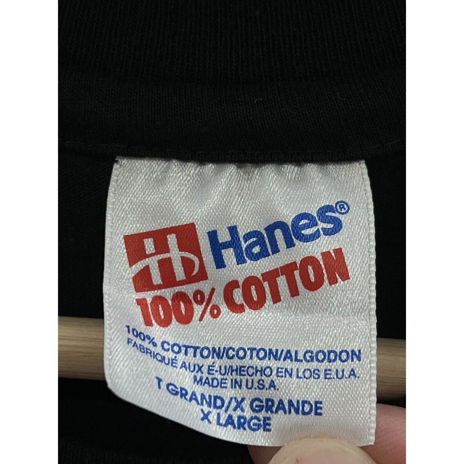 Hanes Hanes 1993 Jeff Healey Band Feel This Album Tour T-Shirt Size US XL / EU 56 / 4 - 3 Thumbnail