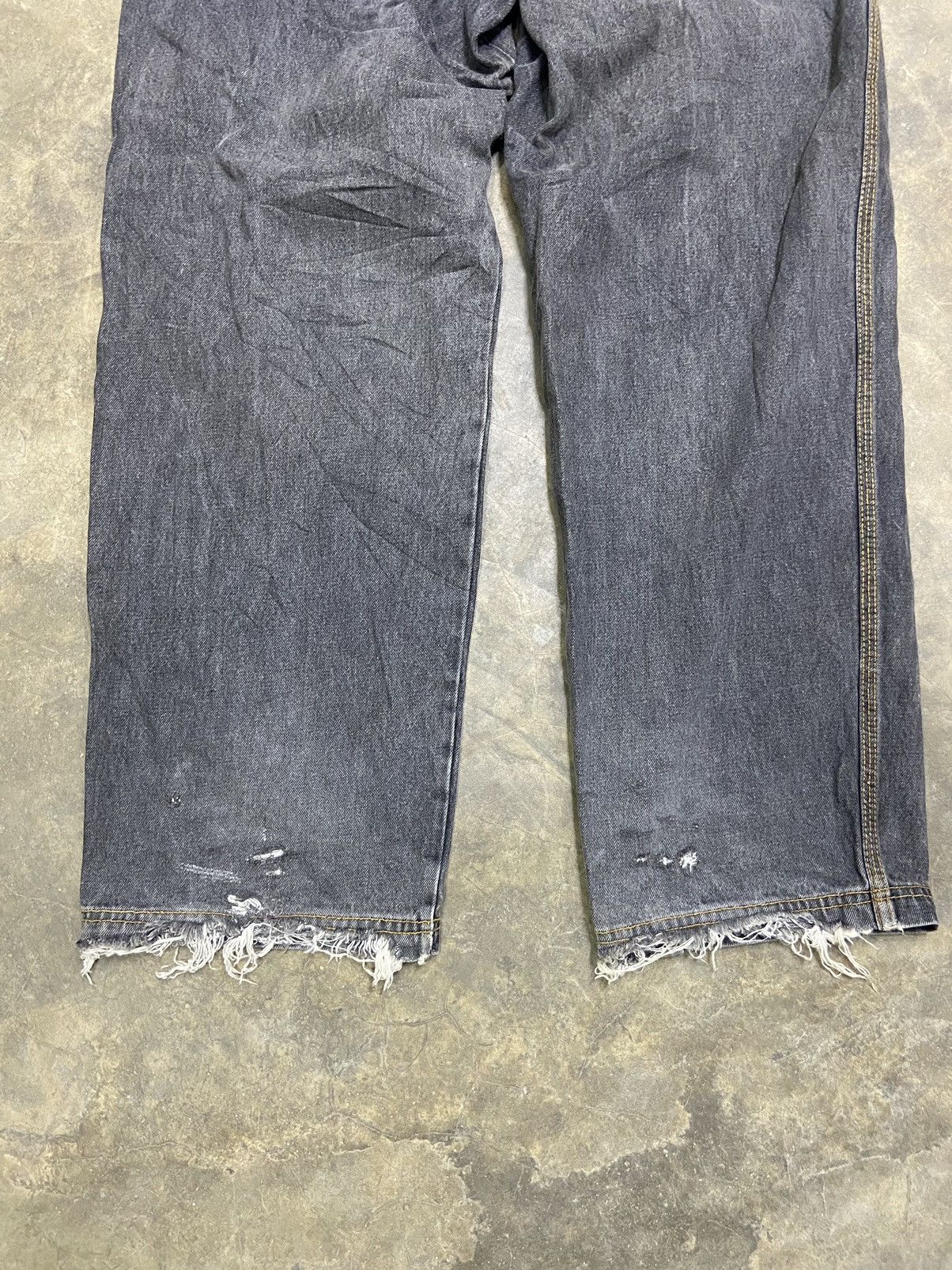 JNCO 🔥 Y2k Johnny Blaze baggy pants big logo distressed Size US 36 / EU 52 - 7 Thumbnail