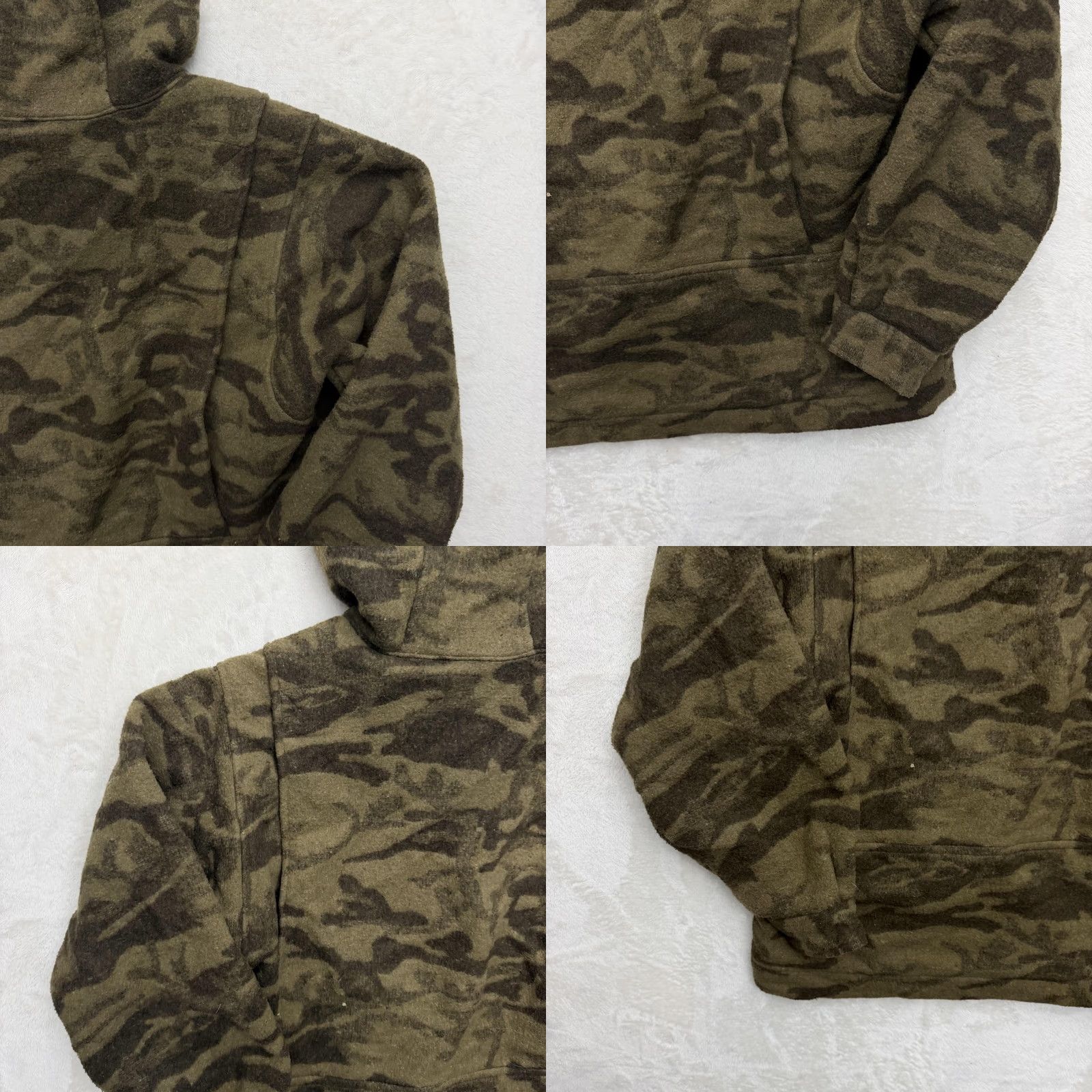 Vintage Columbia Monarch Pass Gallatin Range Jacket Mens Medium Camouflage Wool Hooded Zip Size US M / EU 48-50 / 2 - 9 Thumbnail