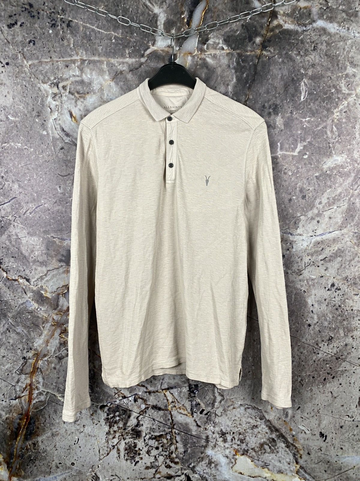 Allsaints × Other Men’s Allsaints Clash LS Polo Streetwear Size Medium Size US M / EU 48-50 / 2 - 1 Thumbnail