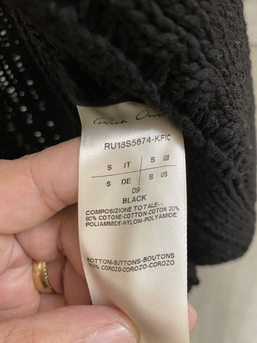 Rick Owens Rick Owens Knitted Hooded Cardigan Size US S / EU 44-46 / 1 - 5 Thumbnail