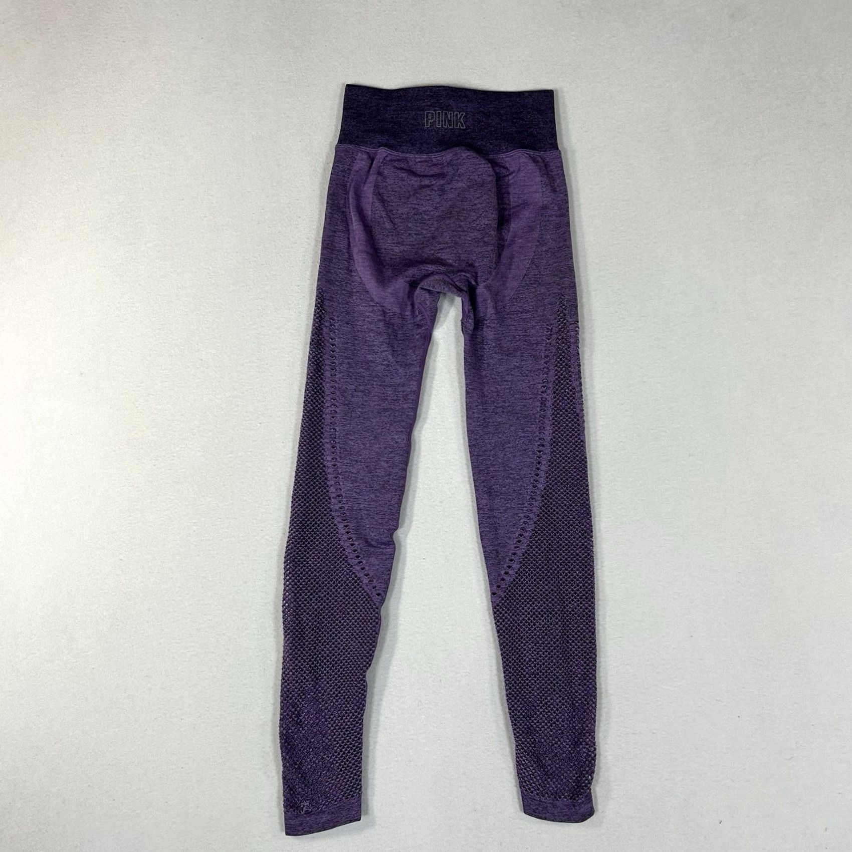 Pinko PINK Leggings Womens XS Seamless High Waist Active Yoga Pants Purple Solid Athletic Cross Training Gym & Training Size 26" / US 2 / IT 38 - 7 Thumbnail
