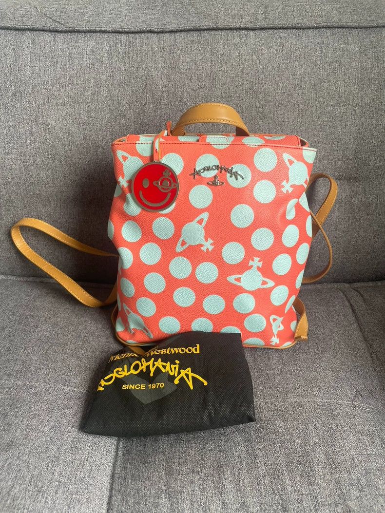 Vivienne Westwood Vivienne Westwood size os Classic Saturn print cute pink ba Size ONE SIZE - 3 Thumbnail