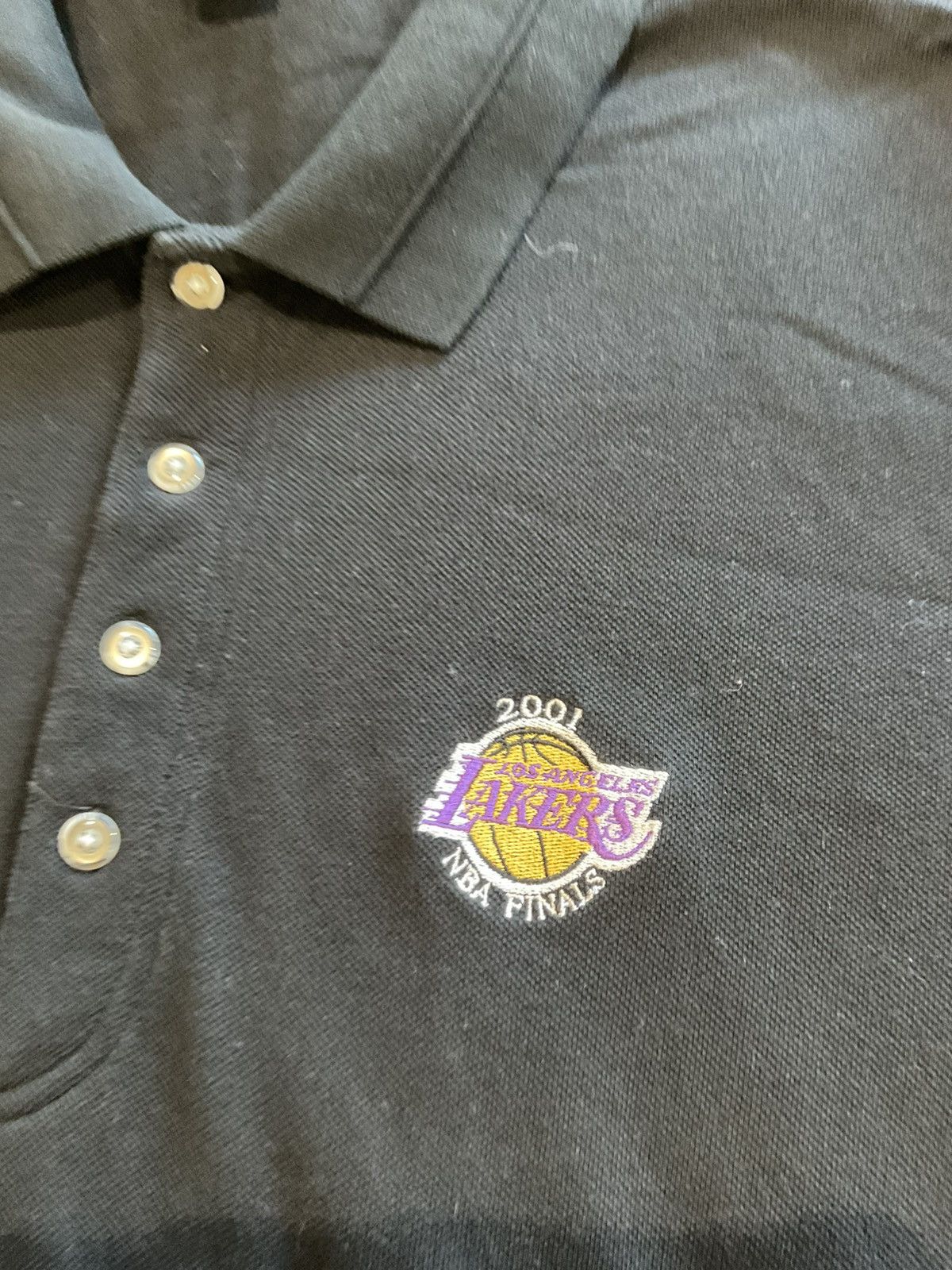 Vintage Vintage Los Angeles lakers polo shirt large Size US L / EU 52-54 / 3 - 2 Thumbnail