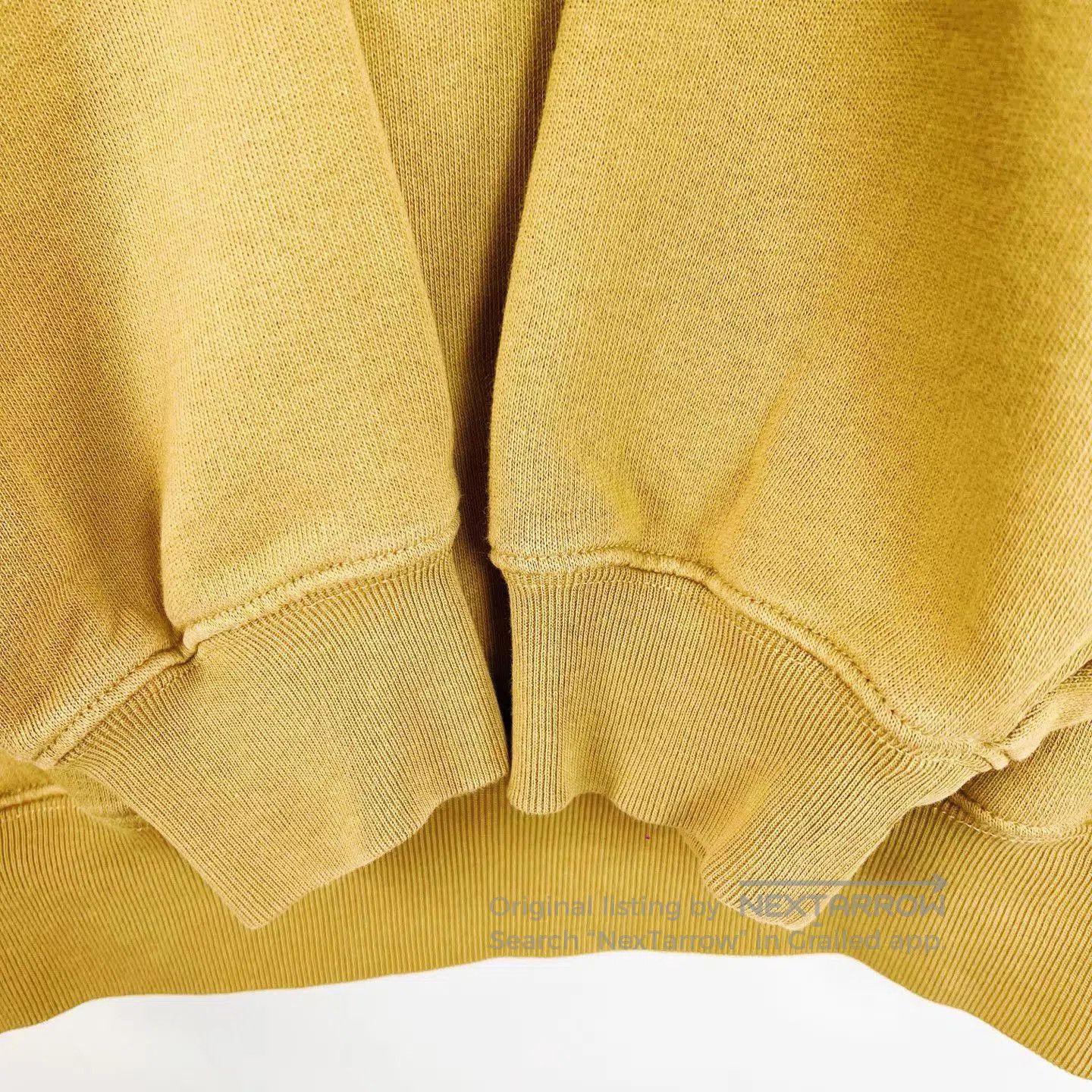 Balenciaga Yellow Oversized Hoodie with Front Pocket. Size US XS / EU 42 / 0 - 4 Thumbnail