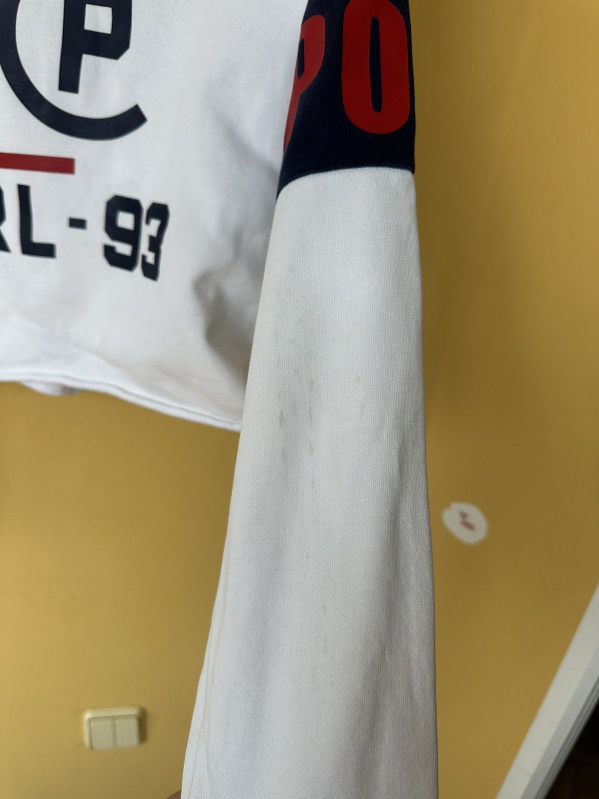 Polo Ralph Lauren Polo Ralph Lauren Crop Hoodie Offshore Sailing Team RL-93 Size S / US 4 / IT 40 - 10 Thumbnail