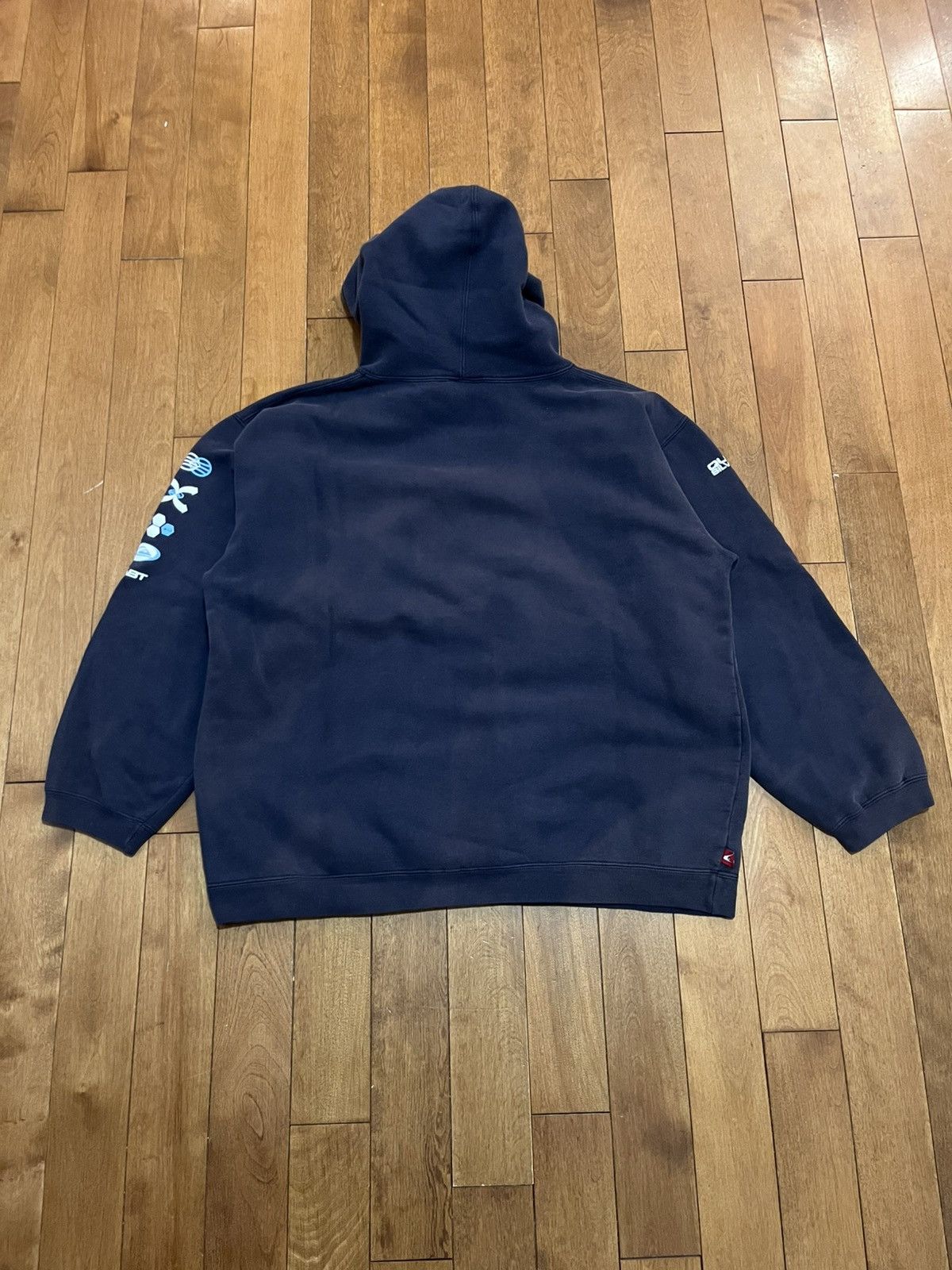 Quiksilver Vintage y2k quiksilver boxy hoodie Size US XL / EU 56 / 4 - 4 Thumbnail