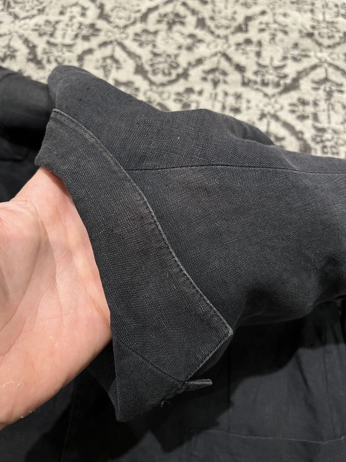 Japanese Brand × Y's for Men × Yohji Yamamoto L.Q. Y’s For Men Linen Jacket Size US L / EU 52-54 / 3 - 4 Thumbnail
