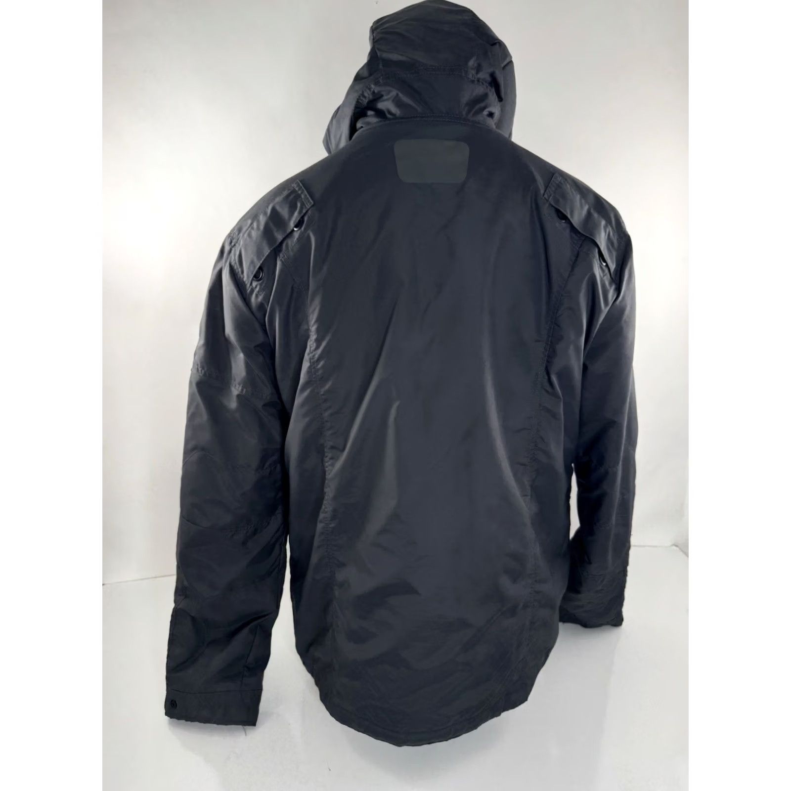 G-Star G STAR RAW Hooded Mens Parka Jacket - Gray - 2XL / XL Recolite Courier – Nylon Hooded Jacket - Plus Size Mens Size US XXL / EU 58 / 5 - 4 Thumbnail