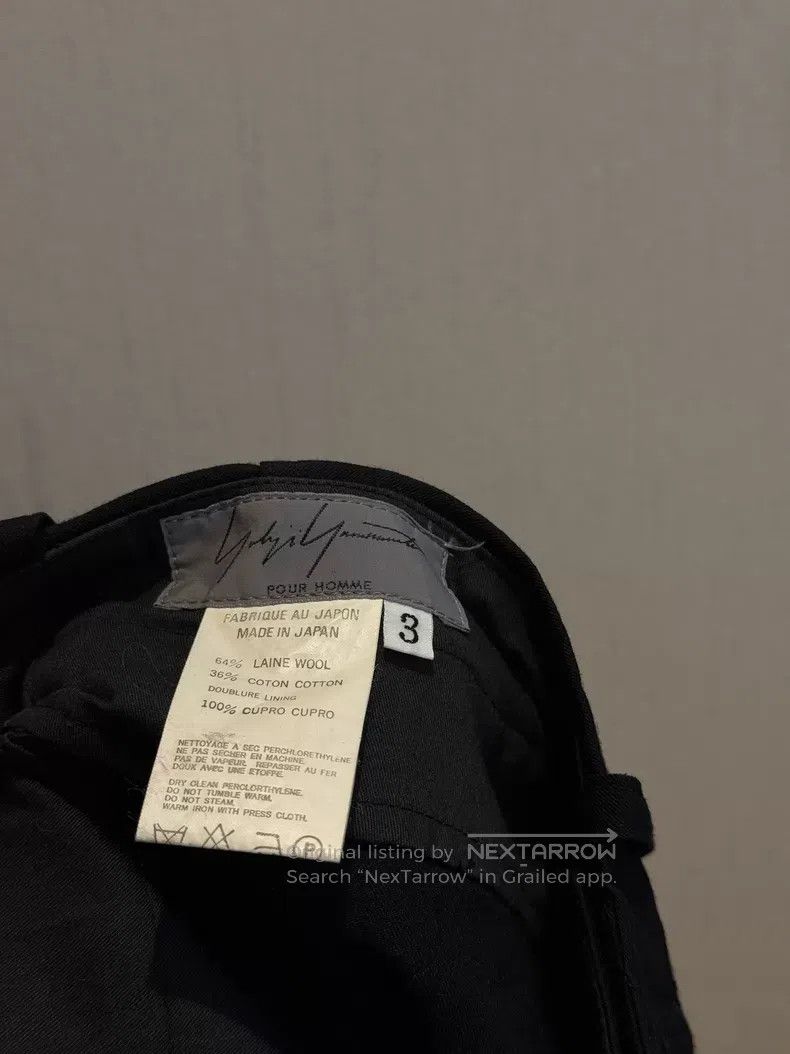 Yohji Yamamoto Yohji Yamamoto size 3 01 SS Zip Pants Size US 30 / EU 46 - 3 Thumbnail