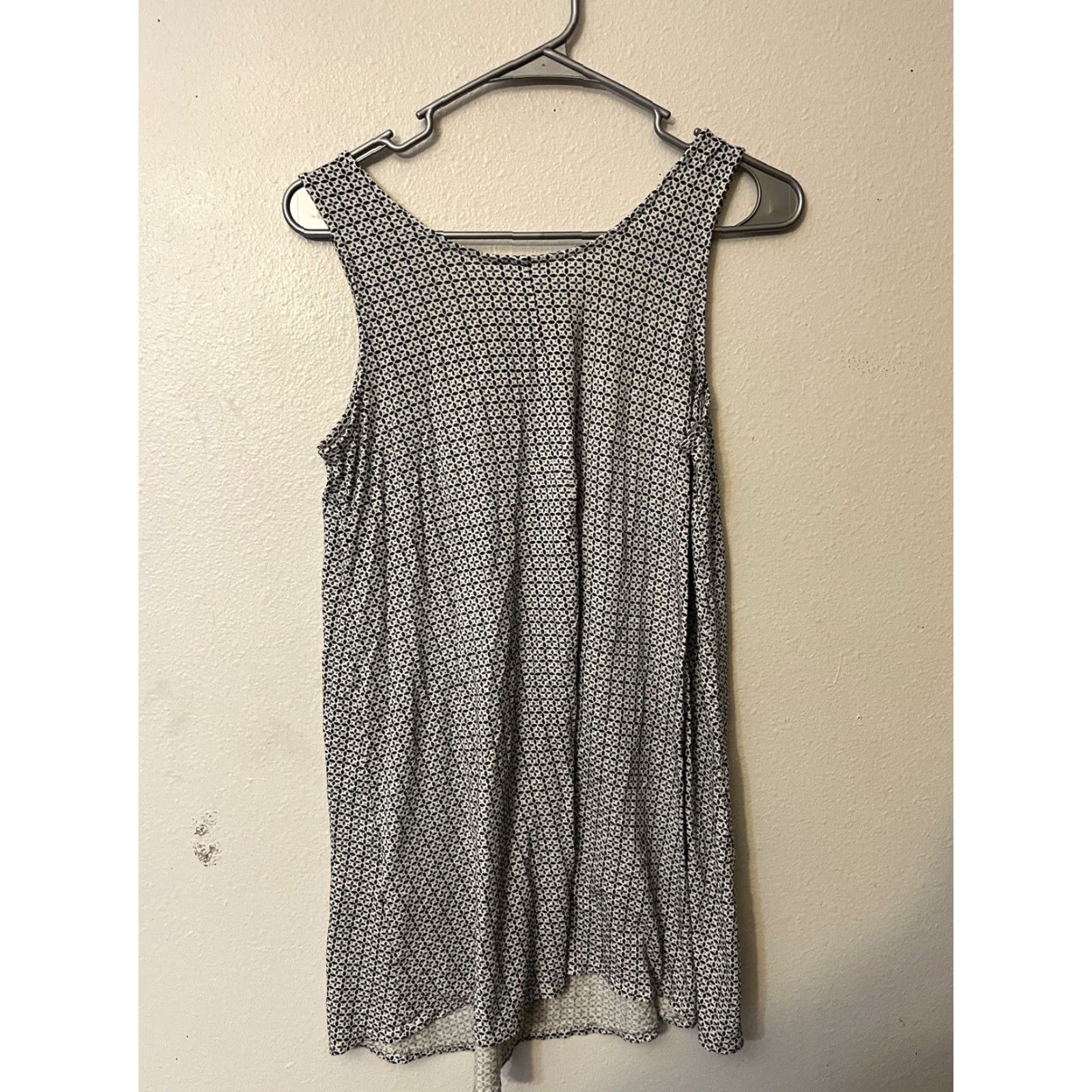 H&M H&M Womens Black/White Geometric Print Tank Top Dress Loose Fit Size Small Size S / US 4 / IT 40 - 3 Thumbnail