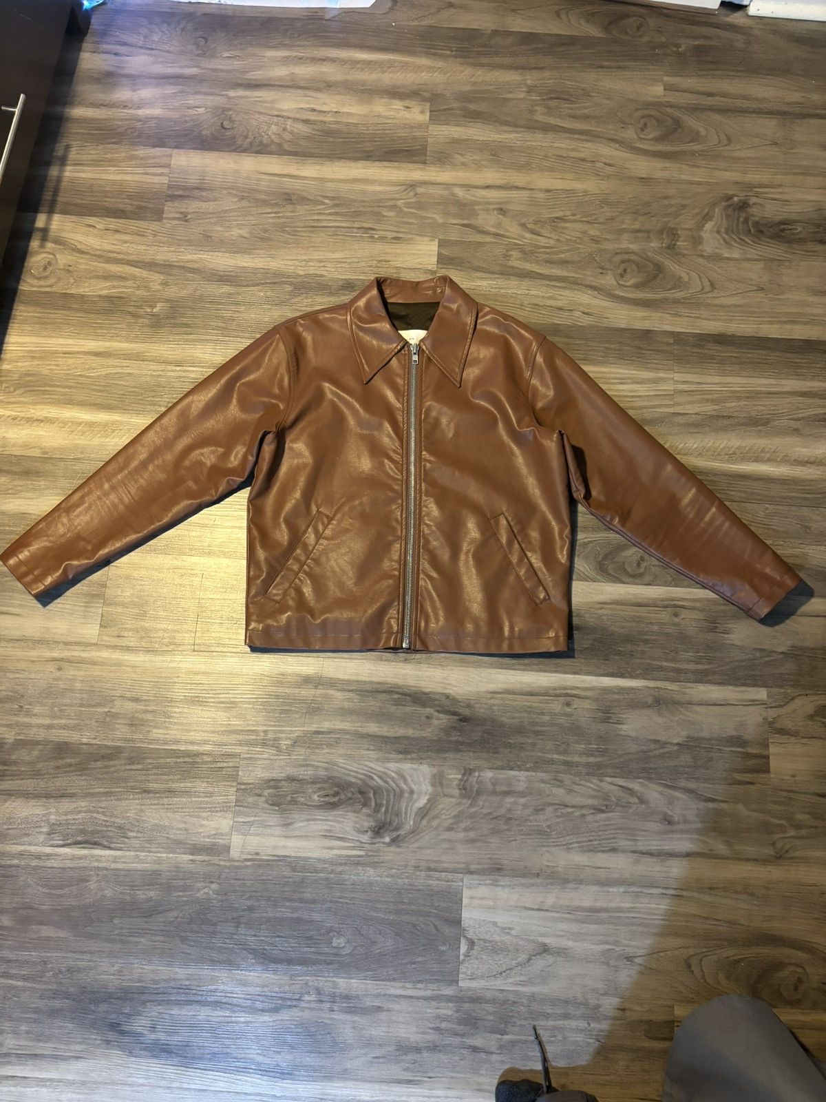 California Arts. California Arts Vegan Leather Jacket Size US S / EU 44-46 / 1 - 2 Thumbnail