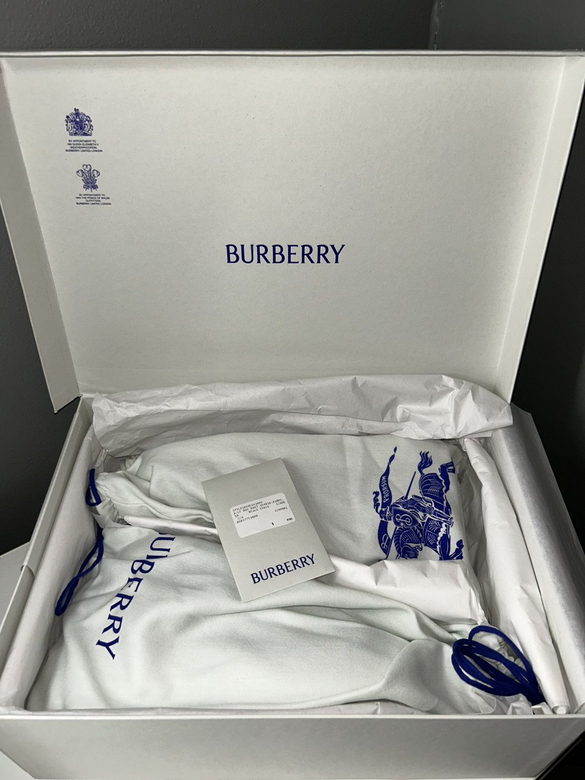 Burberry Burberry Box Knit Black Check Low Top Sneakers Size 39 Size US 7.5 / EU 40-41 - 15 Thumbnail