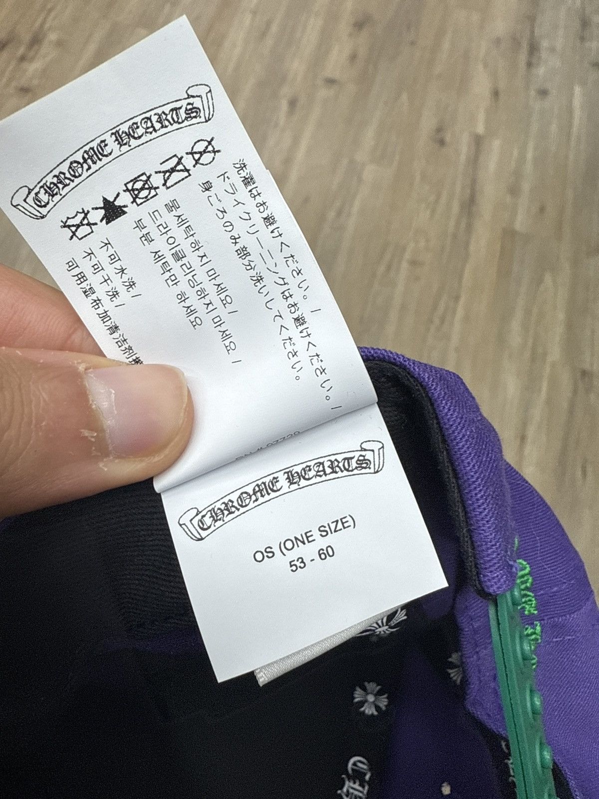 Chrome Hearts Chrome Hearts Purple Trucker Hat Size ONE SIZE - 7 Thumbnail
