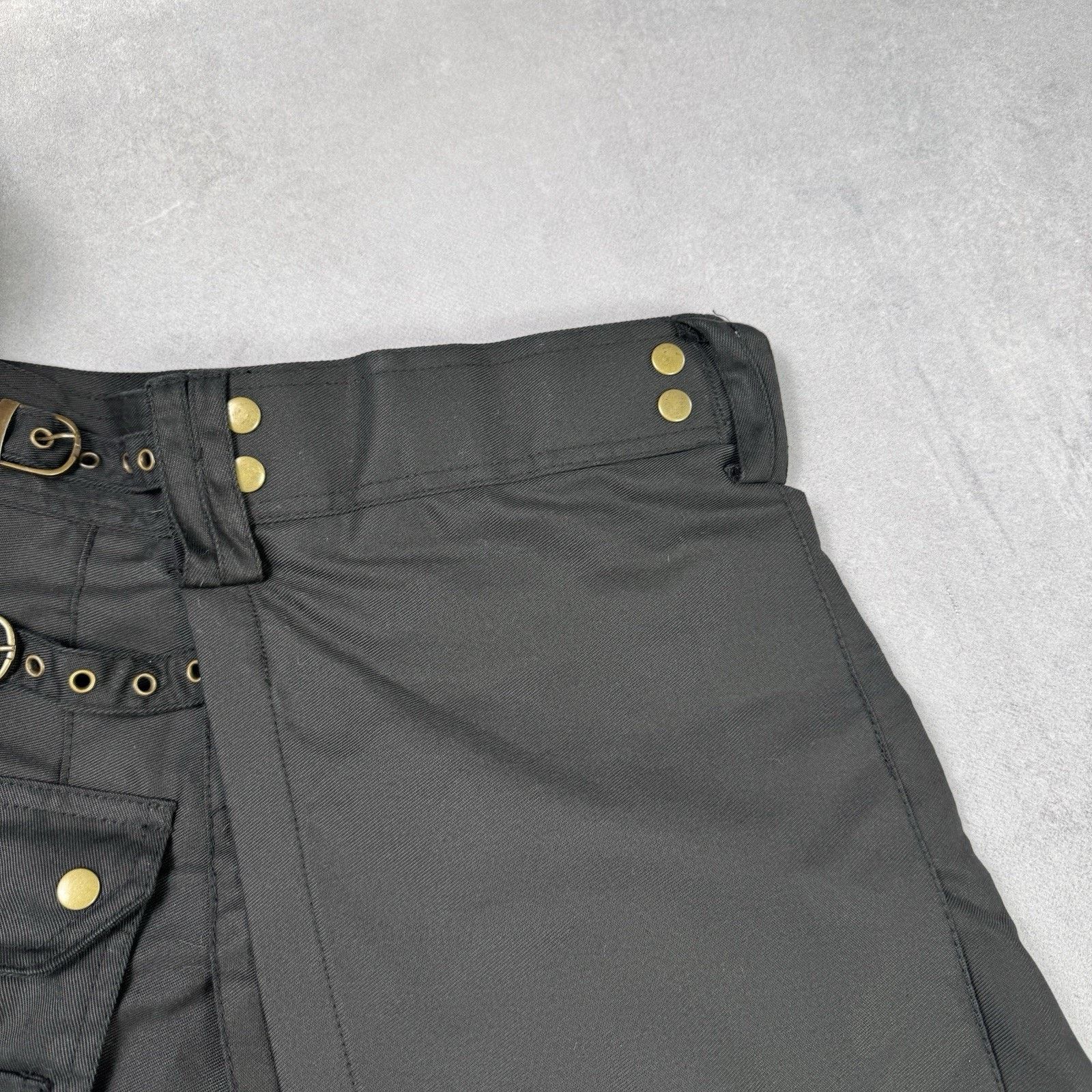 Vintage Modern Kilts Men Cargo Black Kilt Size 32 Size US 32 / EU 48 - 7 Thumbnail