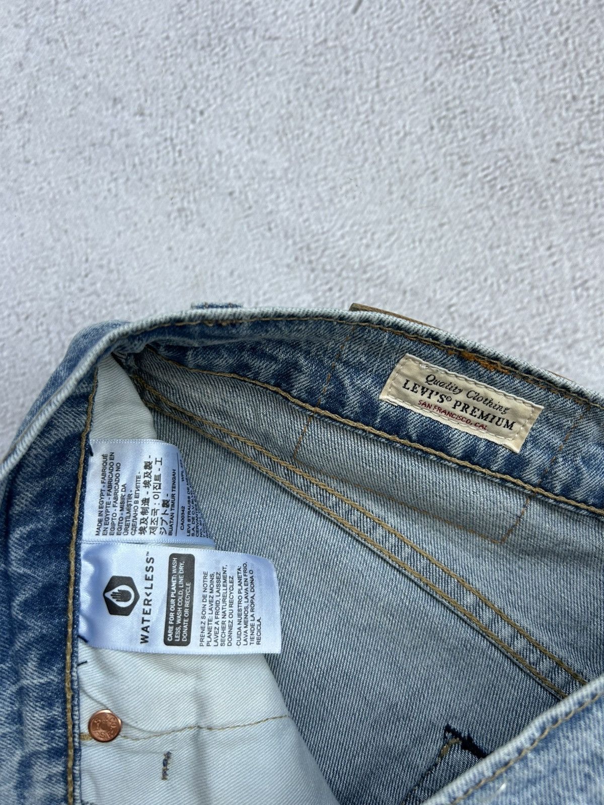 Levi's Levi’s 511 Premium blue denim man’s denim pants Size US 29 - 6 Thumbnail