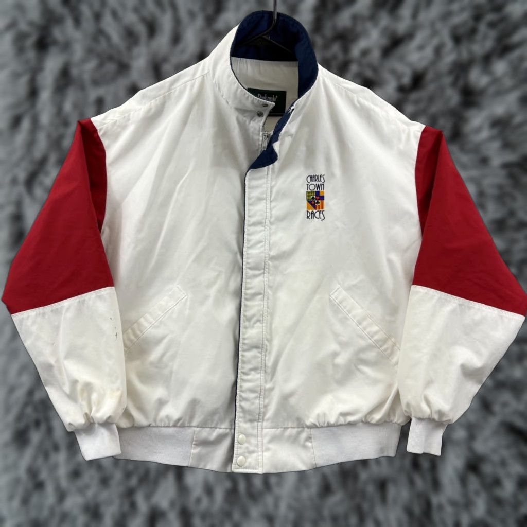 Dunbrooke VINTAGE Dunbrooke Jacket Mens XL Charlestown Races 90s Windbreaker Zip Outdoor Size US XL / EU 56 / 4 - 1 Thumbnail