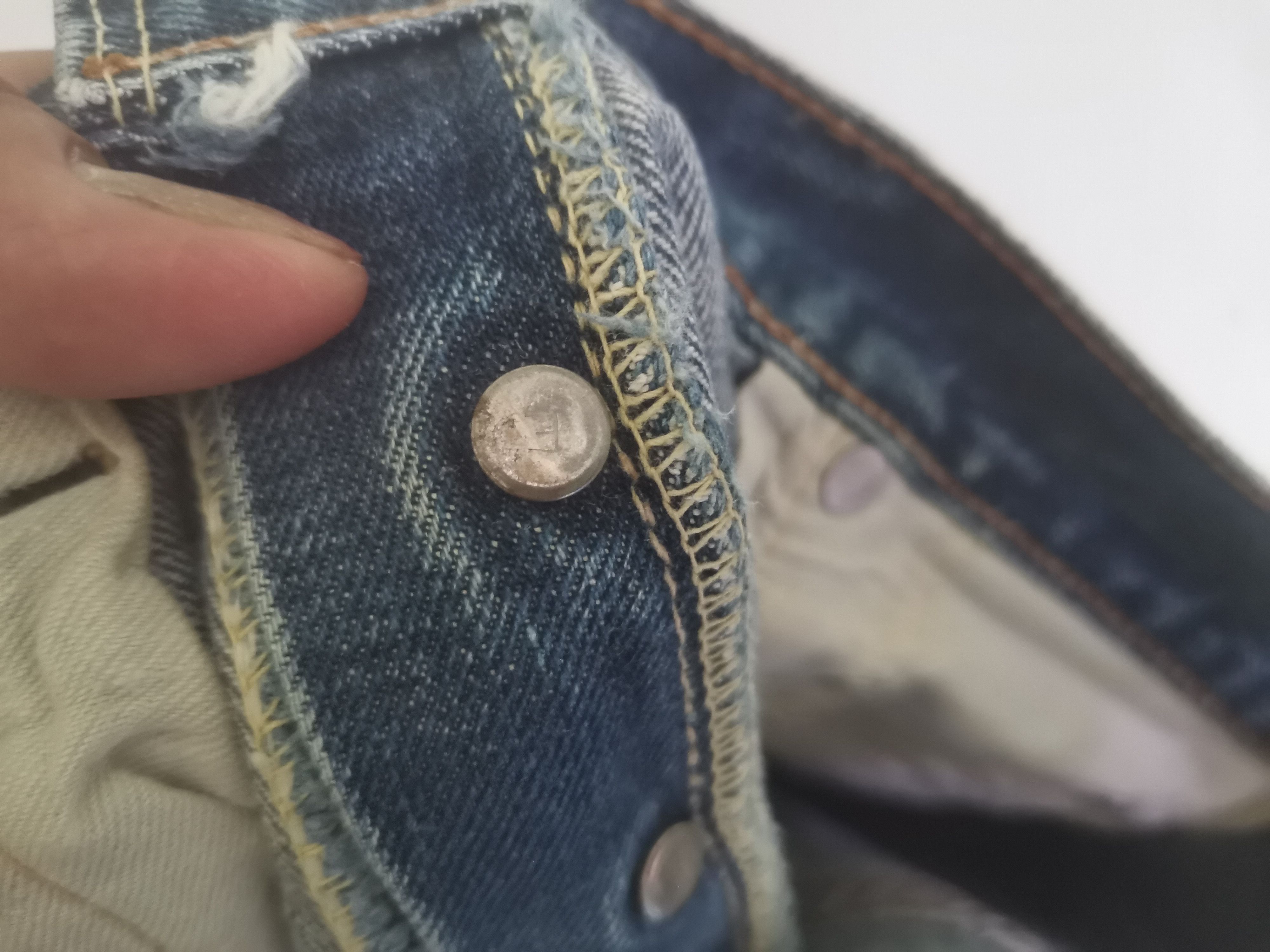 Levi's Vintage Clothing × Vintage Rare vintage 60s Levi's 501 red line denim big E Size US 28 / EU 44 - 8 Thumbnail