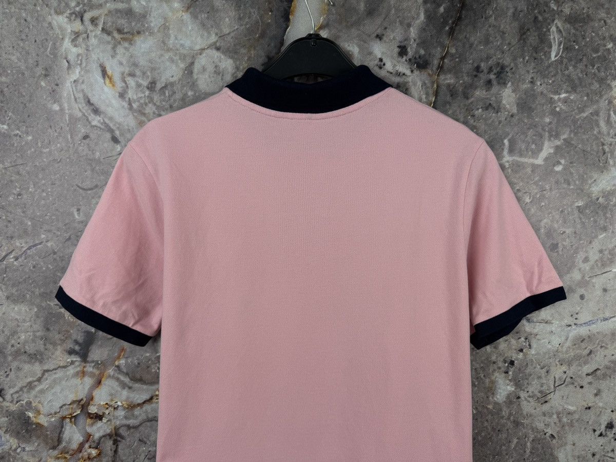 Paul & Shark Paul & Shark Yachting Polo Shirt Pink Navy Trim Logo Patch Size US L / EU 52-54 / 3 - 15 Thumbnail
