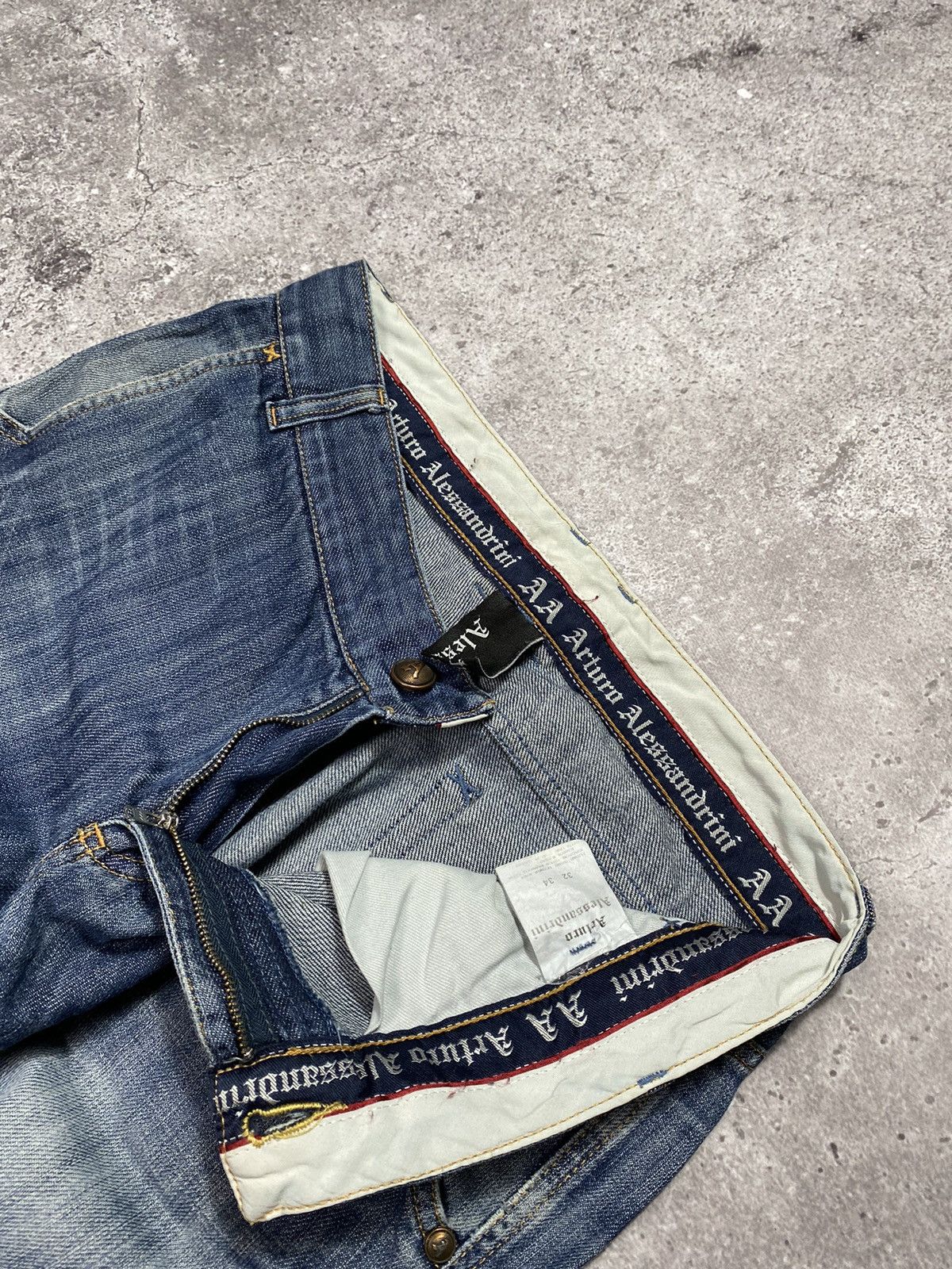 Vintage Vintage Arturo Alessandrini denim jeans Size US 32 / EU 48 - 10 Thumbnail