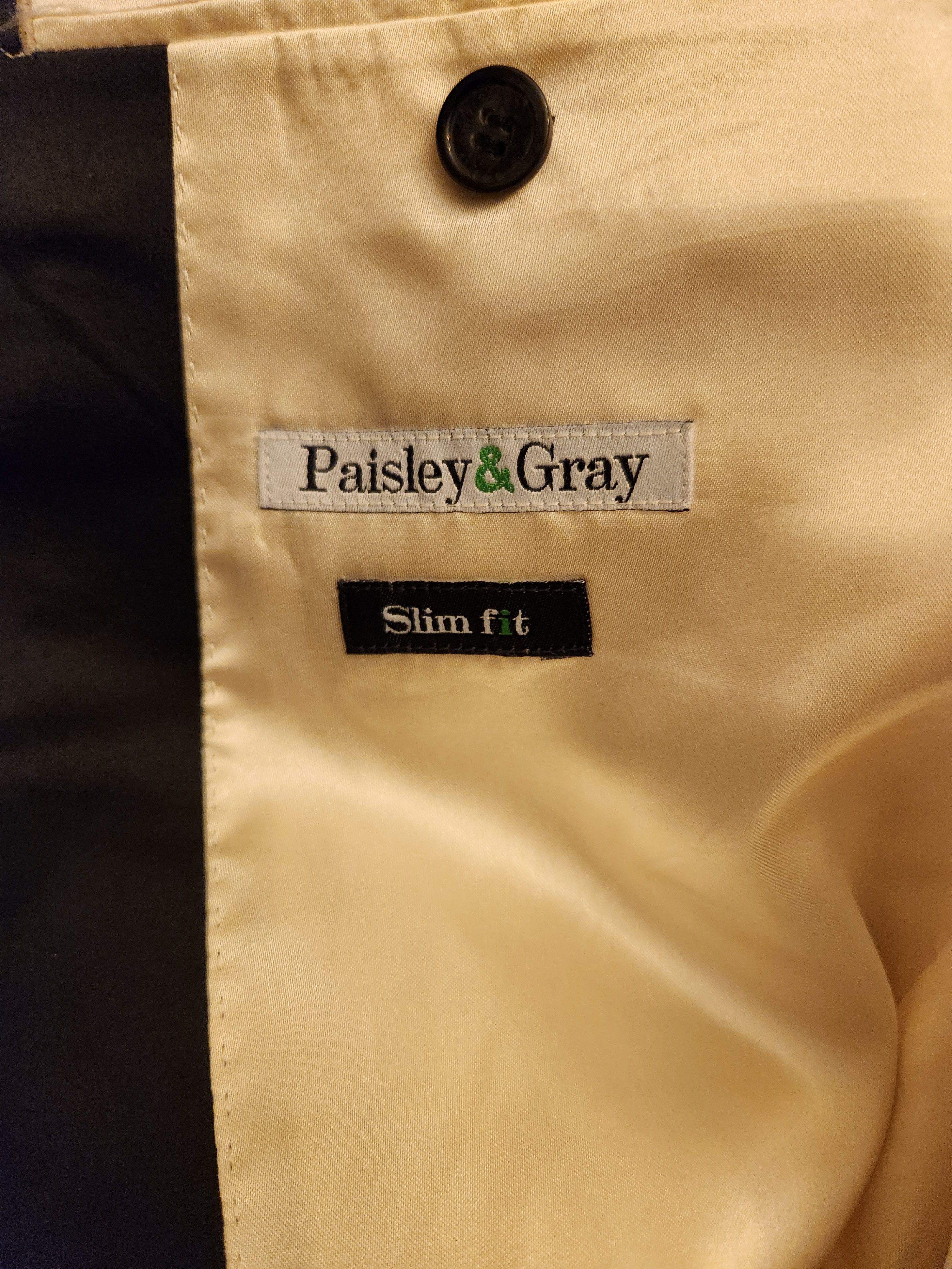 Other NWOT Men's Ivory and Black Dinner Jacket Size 40R - 4 Thumbnail