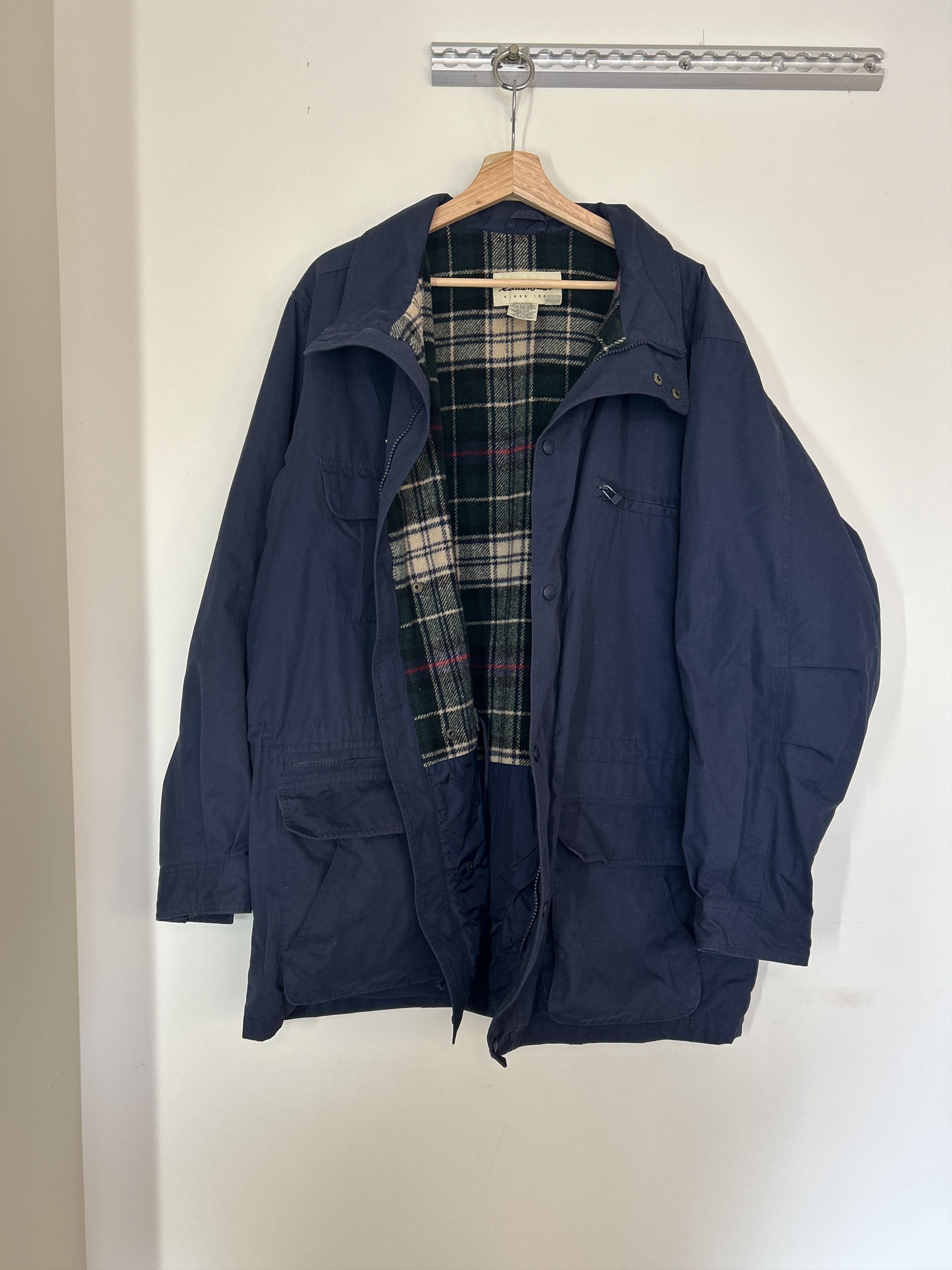 L.L. Bean 90's LL Bean Lined Parka w/ 2 hoods Size US L / EU 52-54 / 3 - 2 Thumbnail