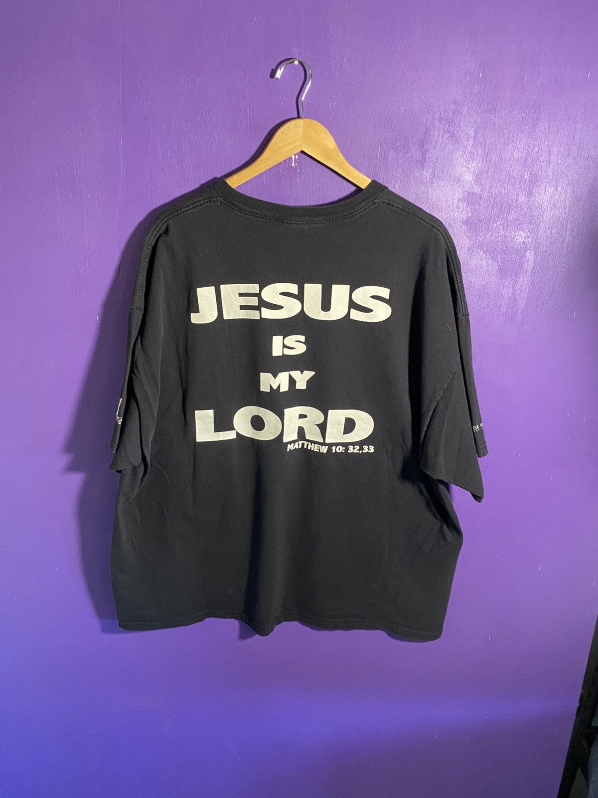 Other Vintage 90s I confess Jesus is my lord text tee Size US XXL / EU 58 / 5 - 2 Thumbnail
