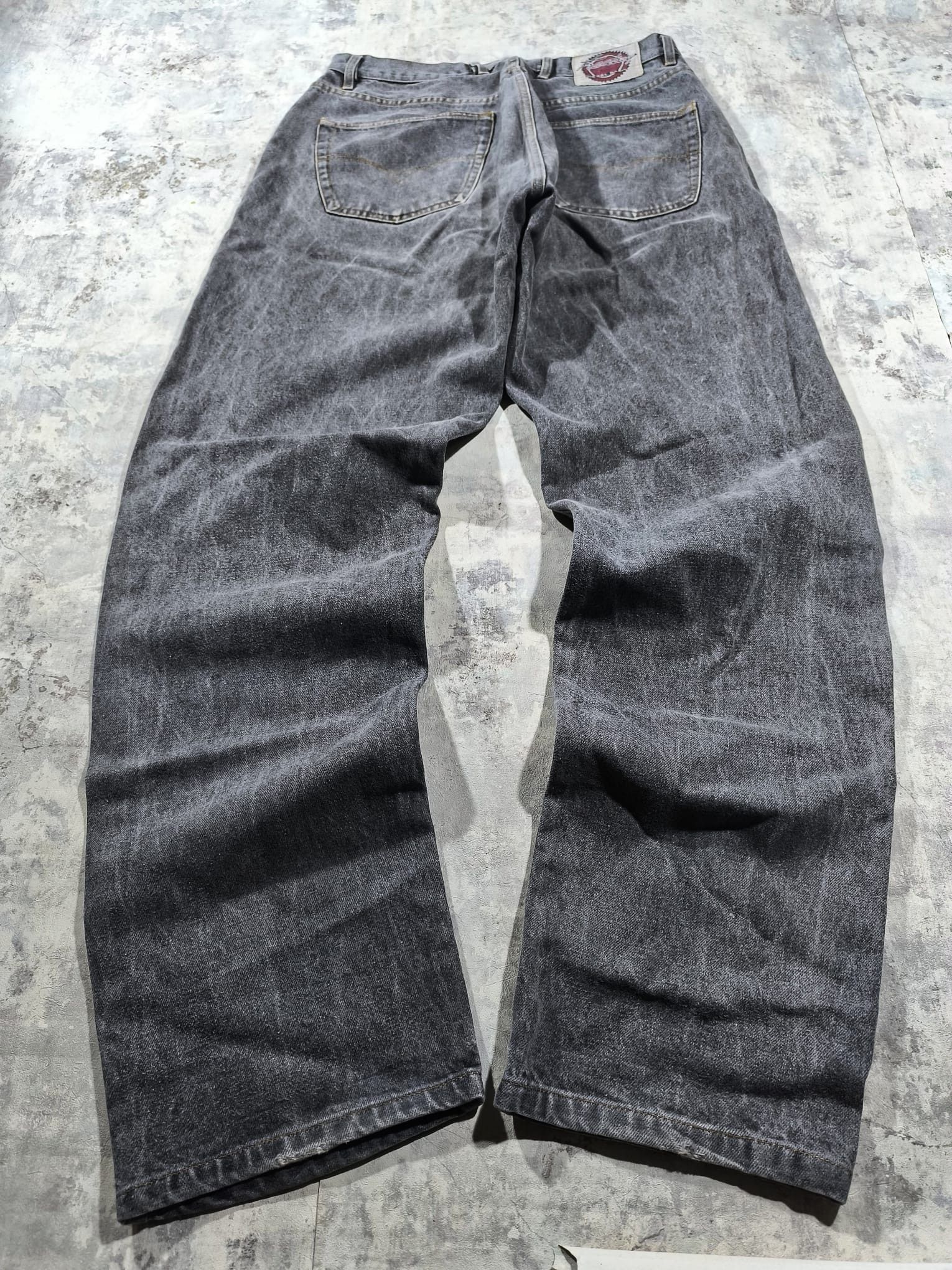 Diesel 90s Baggy Charcoal Grey Diesel Made in Italy Jeans Size US 32 / EU 48 - 12 Thumbnail