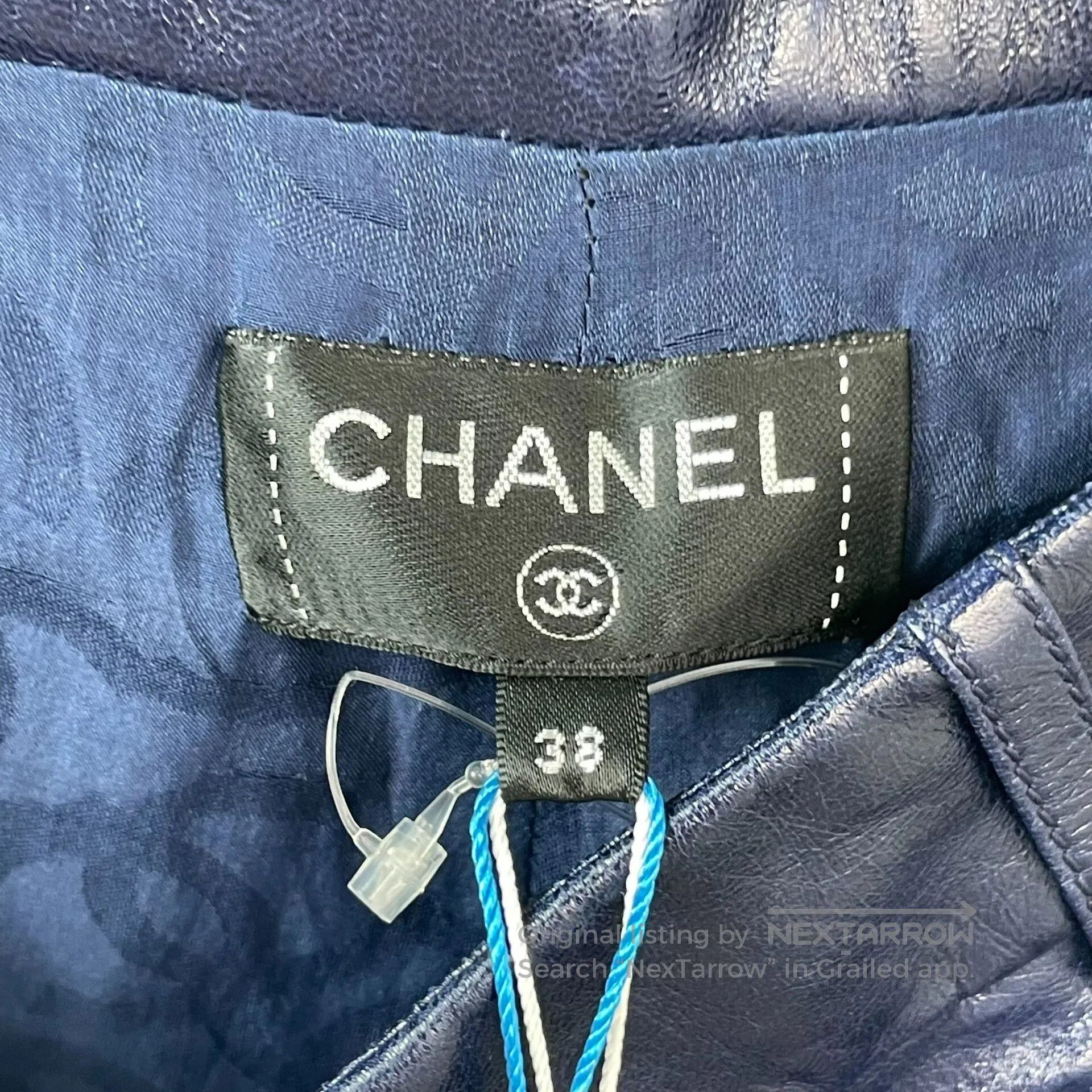 Chanel Chanel Egypt Series Dark Blue Shorts Skirt. Size 37" - 5 Thumbnail