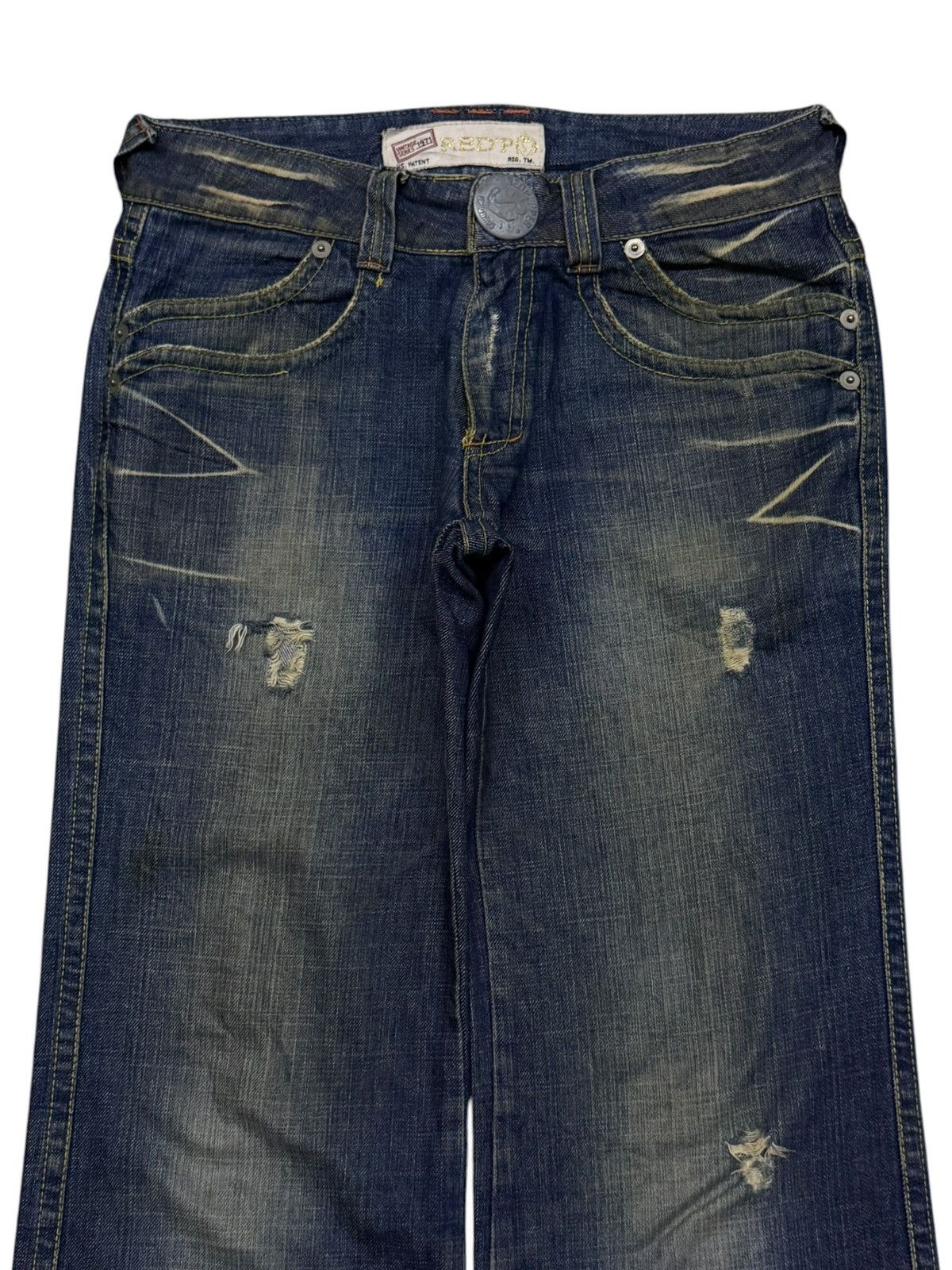 Japanese Brand Vintage Y2K REDPEPPER Vintage Series 1971 | Bell Bottom W31 Size US 31 - 4 Thumbnail