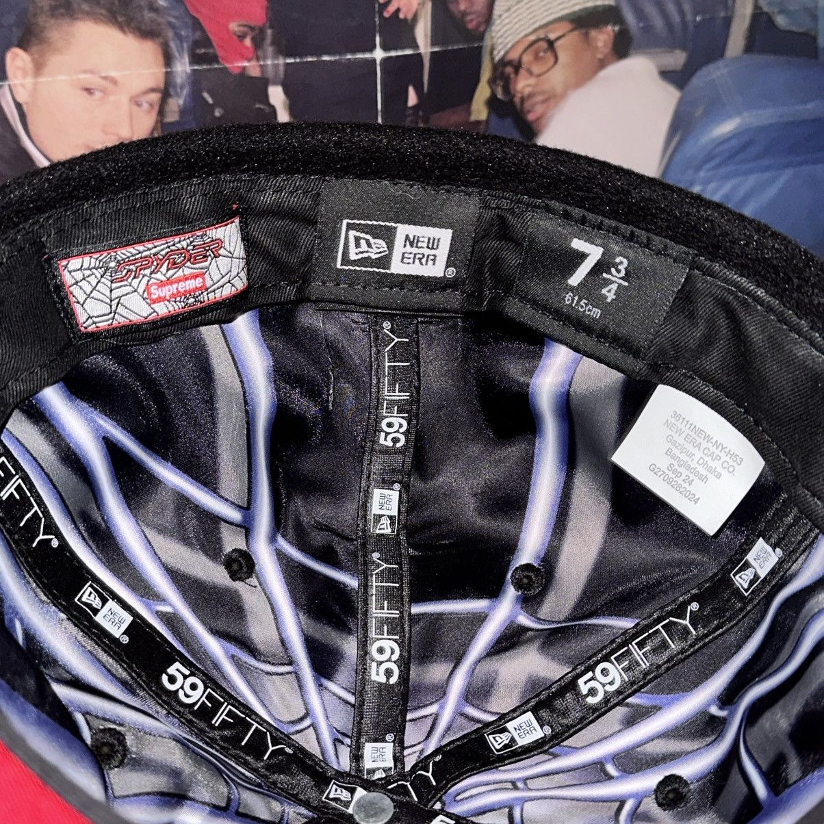Spyder × Supreme Supreme X Spyder X New Era Fitted Hat Size ONE SIZE - 8 Thumbnail