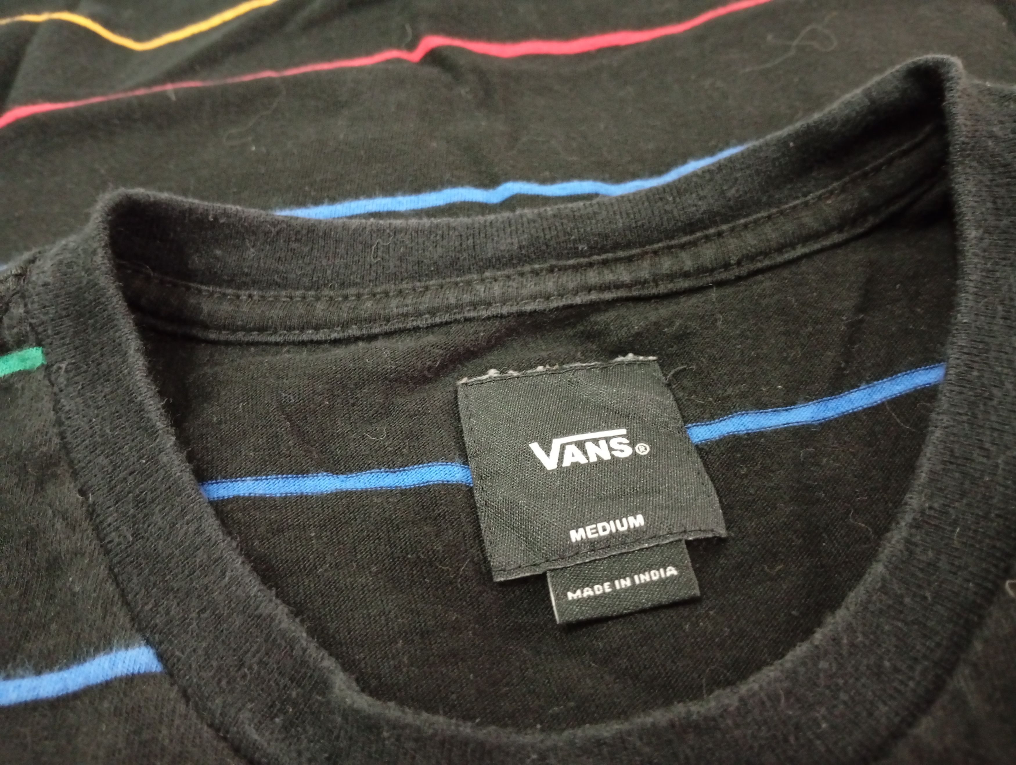 Vans 🔥🔥Vans Striped T-Shirt Size US M / EU 48-50 / 2 - 23 Thumbnail