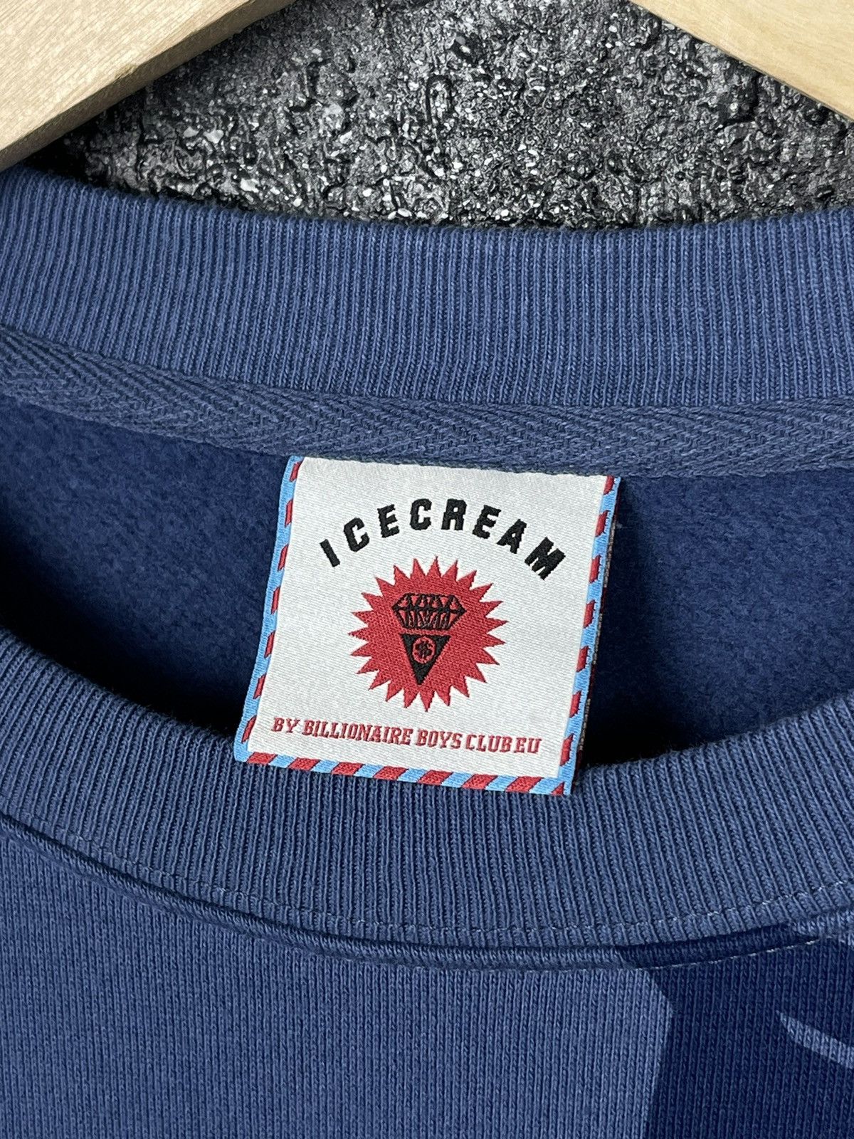 Icecream Icecream By BBC Soft Serve Crew Navy Sweatshirt Men’s Size M Size US M / EU 48-50 / 2 - 9 Thumbnail