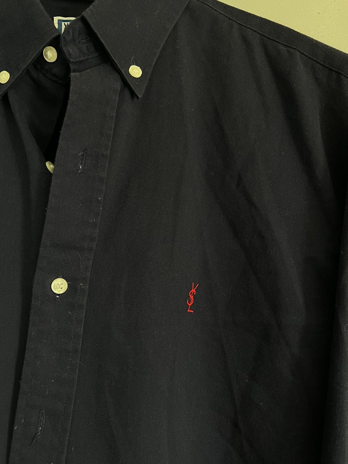 Saint Laurent Paris × Vintage × Yves Saint Laurent YSL shirt button up yves saint laurent vintage Size US M / EU 48-50 / 2 - 3 Thumbnail