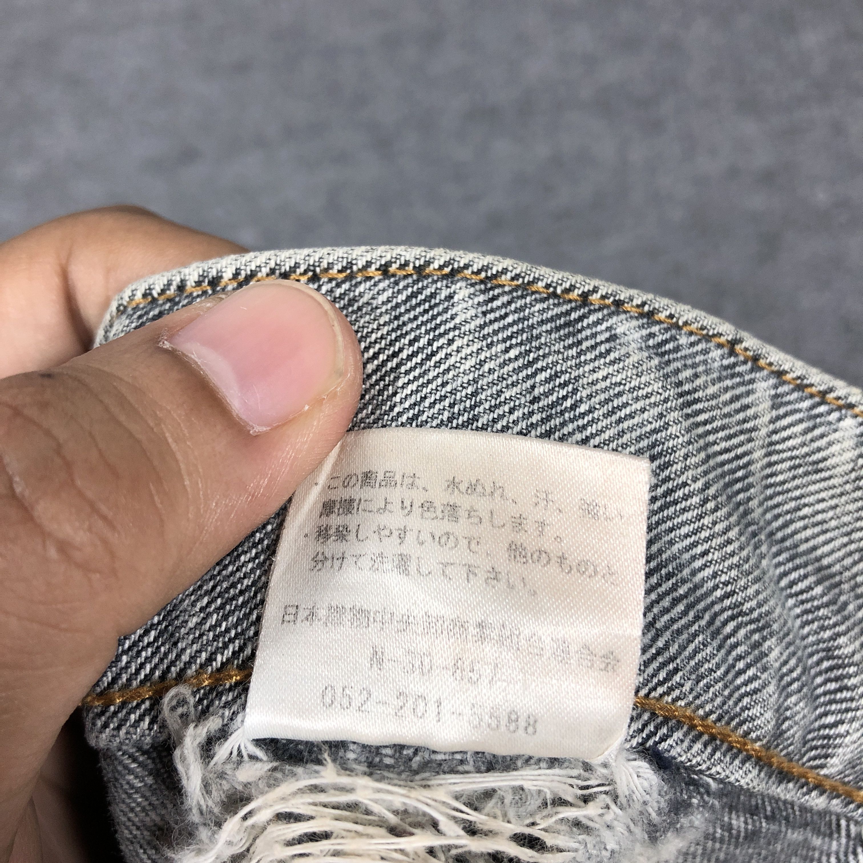 Japanese Brand × Vintage Vintage Back Number Jeans L1237 Size US 32 / EU 48 - 9 Thumbnail