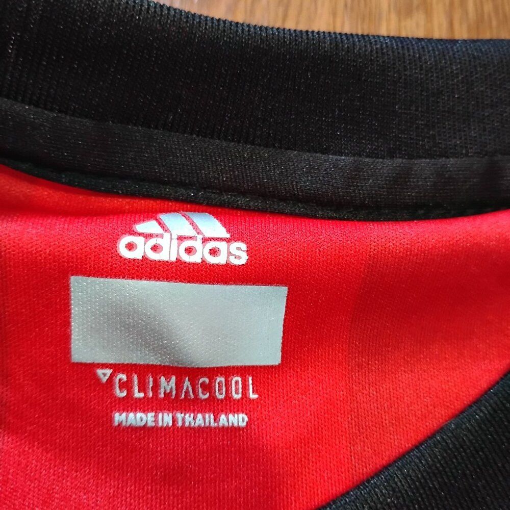 Adidas Adidas AC Milan Fly Emirates Soccer Futbol Jersey 2017-18 Size US L / EU 52-54 / 3 - 4 Thumbnail