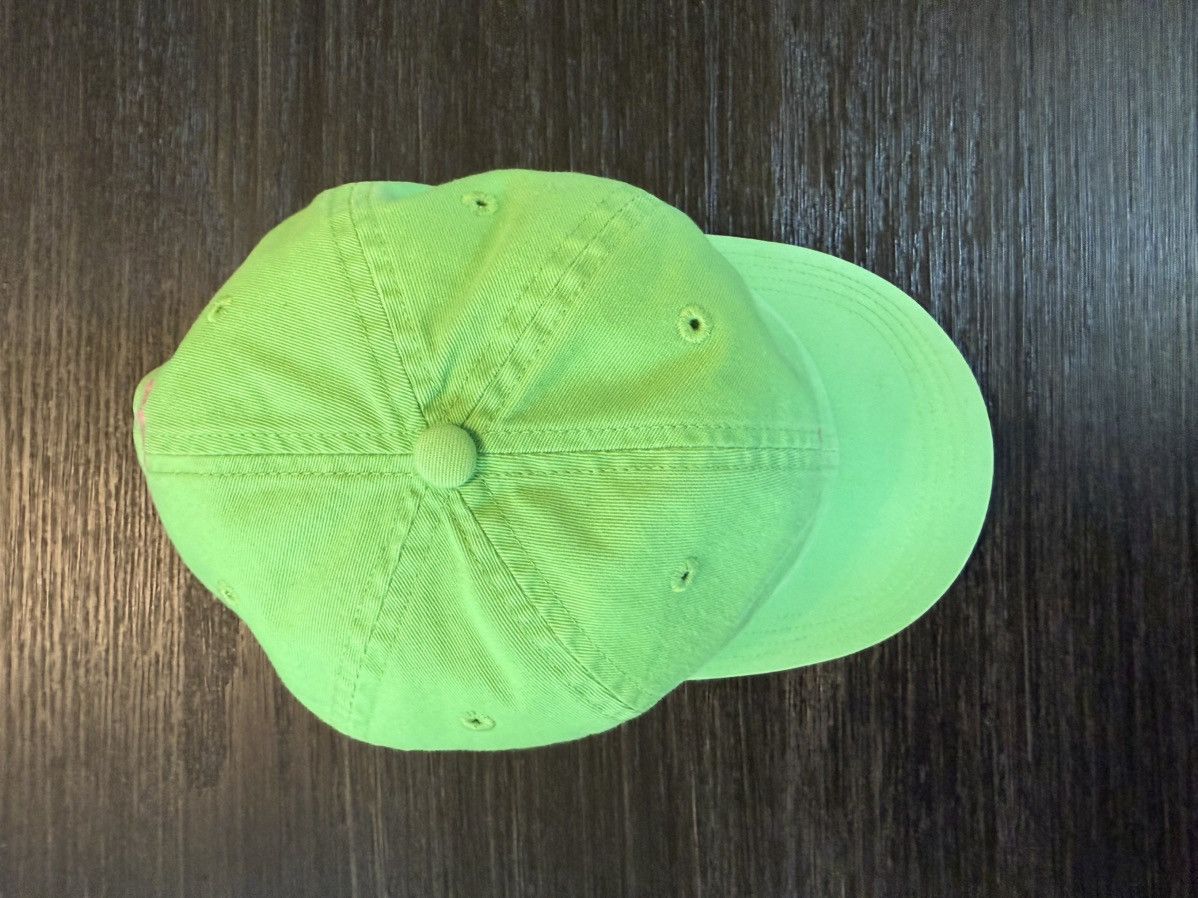 Polo Ralph Lauren Vintage Polo Ralph Lauren Neon Green Strapback Hat Size ONE SIZE - 7 Thumbnail